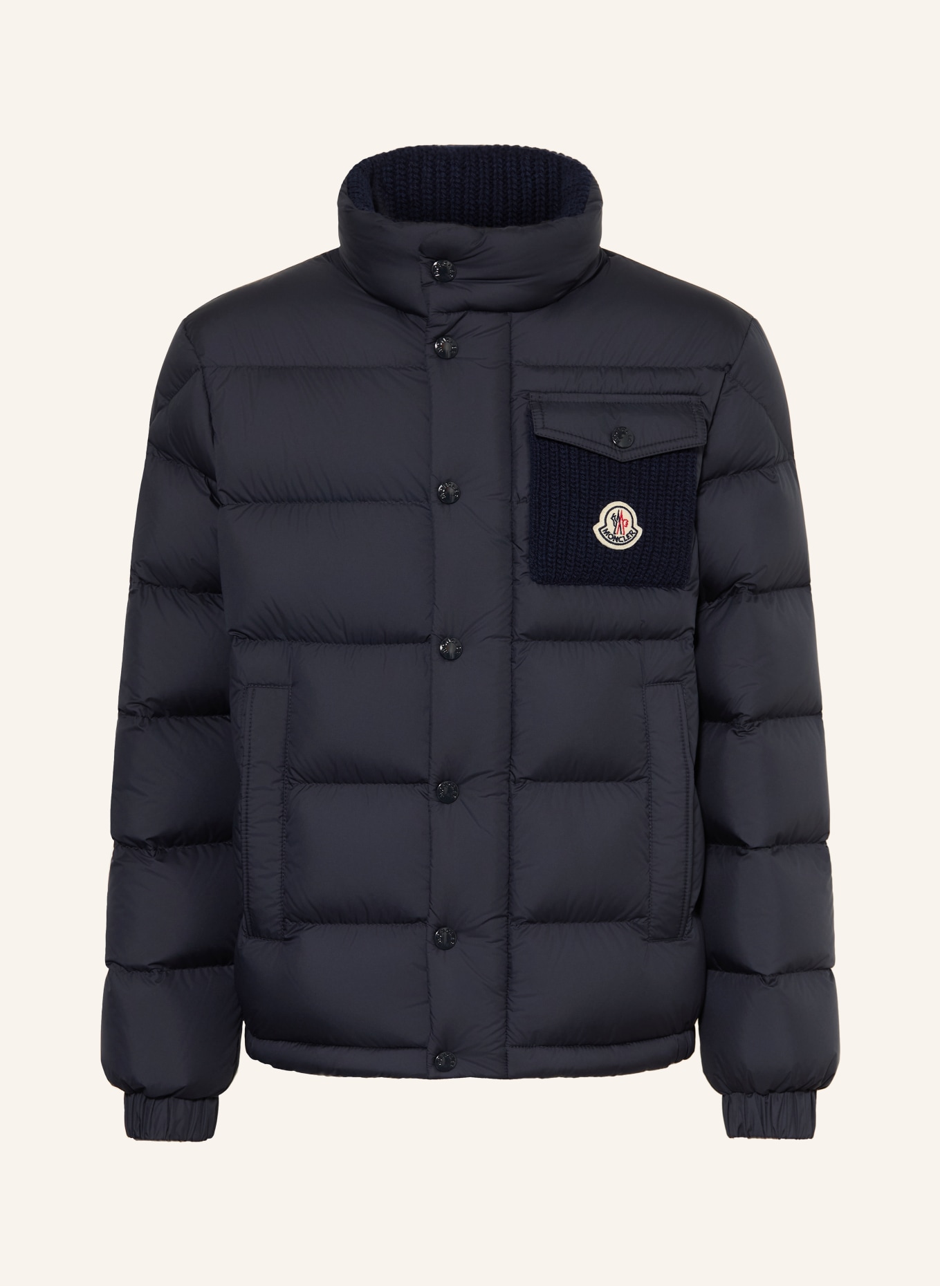 MONCLER enfant Doudoune JAREK: BLEU FONCÉ