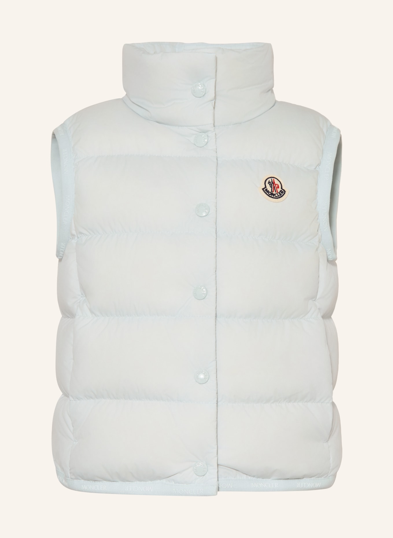 MONCLER enfant Daunenweste BADIA: HELLBLAU