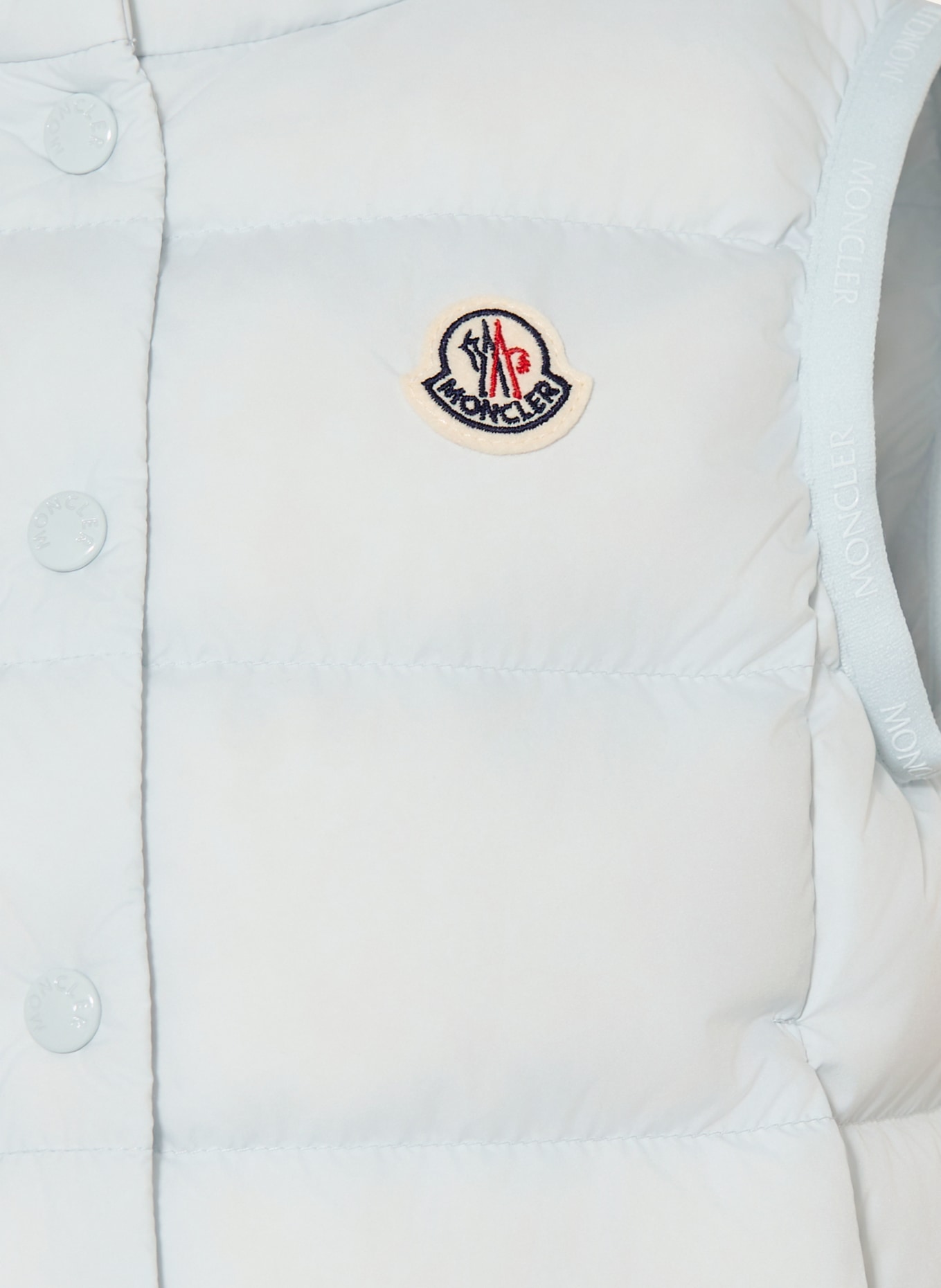 MONCLER enfant Daunenweste BADIA: HELLBLAU