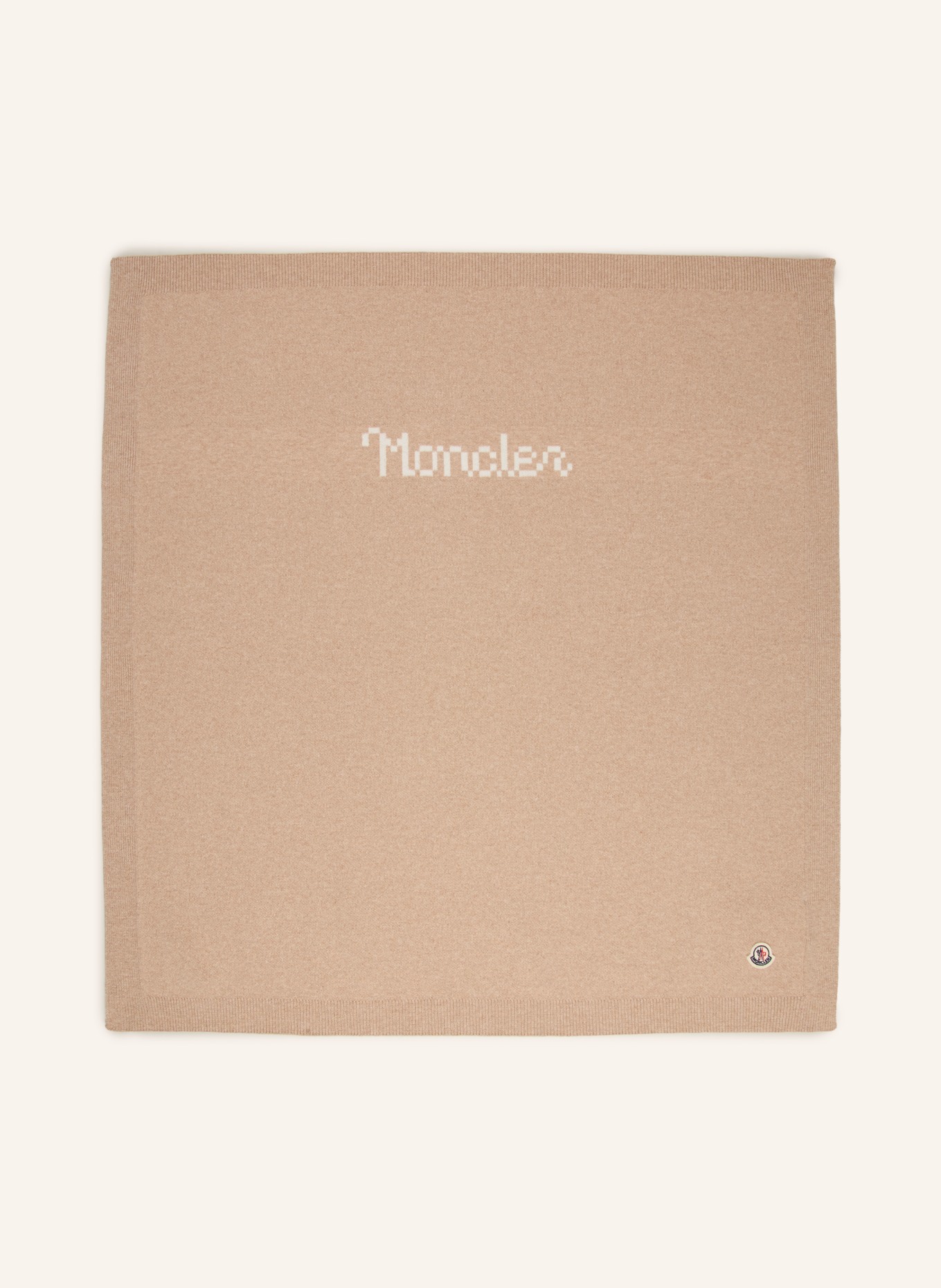MONCLER enfant Throw blanket: LIGHT BROWN
