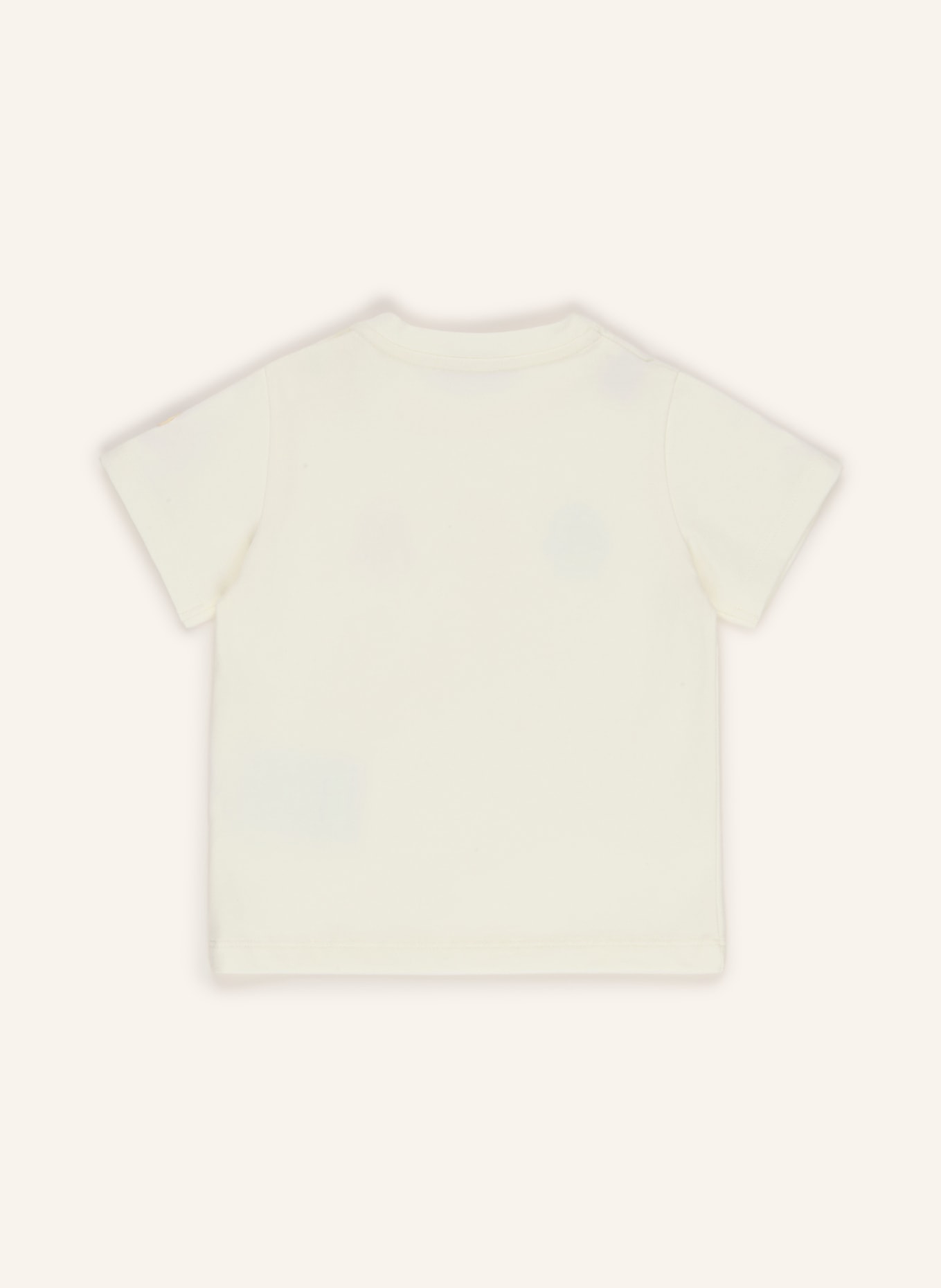MONCLER enfant T-Shirt: ECRU / ROT / SCHWARZ