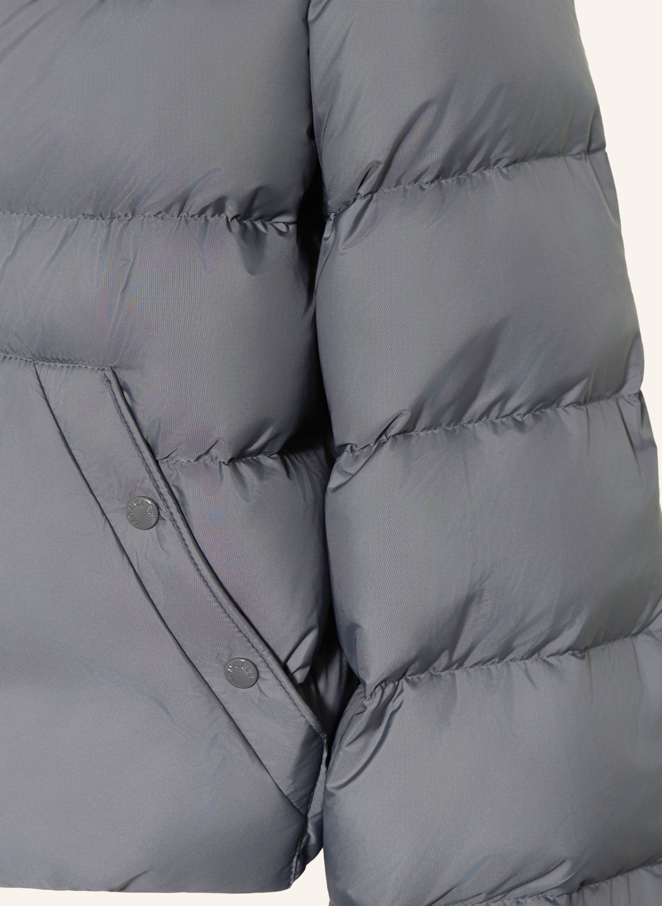 MONCLER enfant Doudoune XHANTE: GRIS FONCÉ