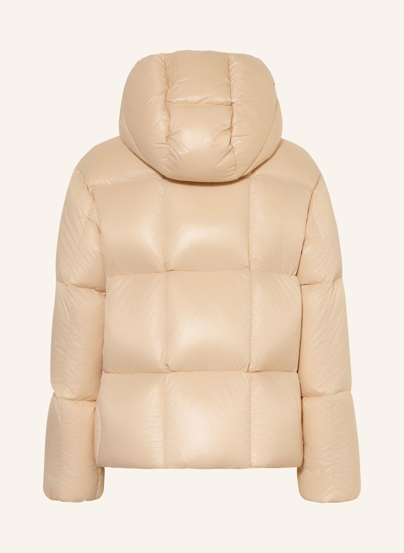 MONCLER enfant Doudoune PARANA avec capuche amovible: ORANGE CLAIR