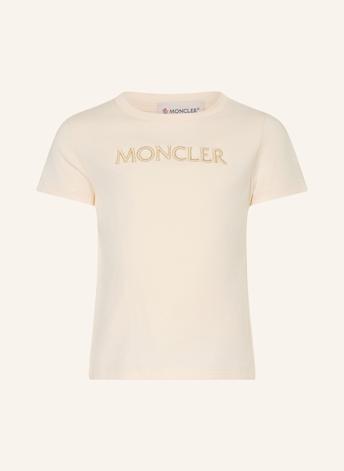 MONCLER enfant T-Shirt: ECRU