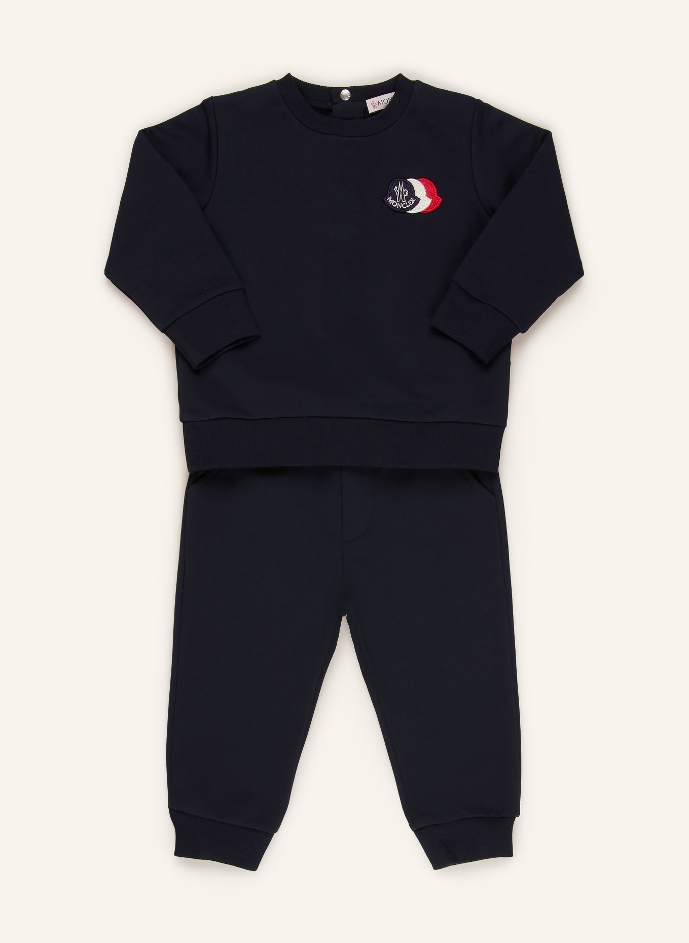 MONCLER enfant Survêtement: BLEU FONCÉ