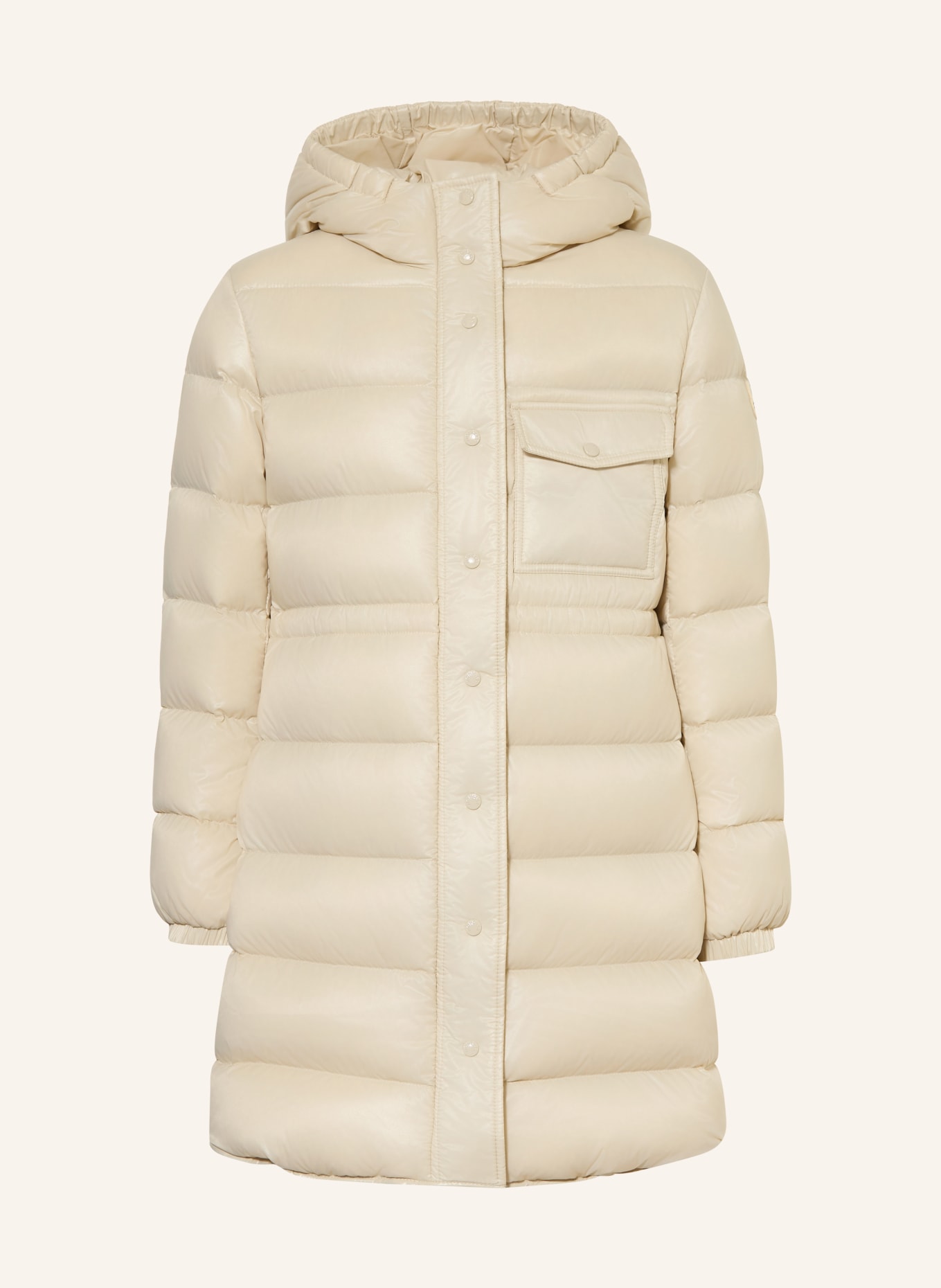 MONCLER enfant Doudoune longue DACCA: CRÈME