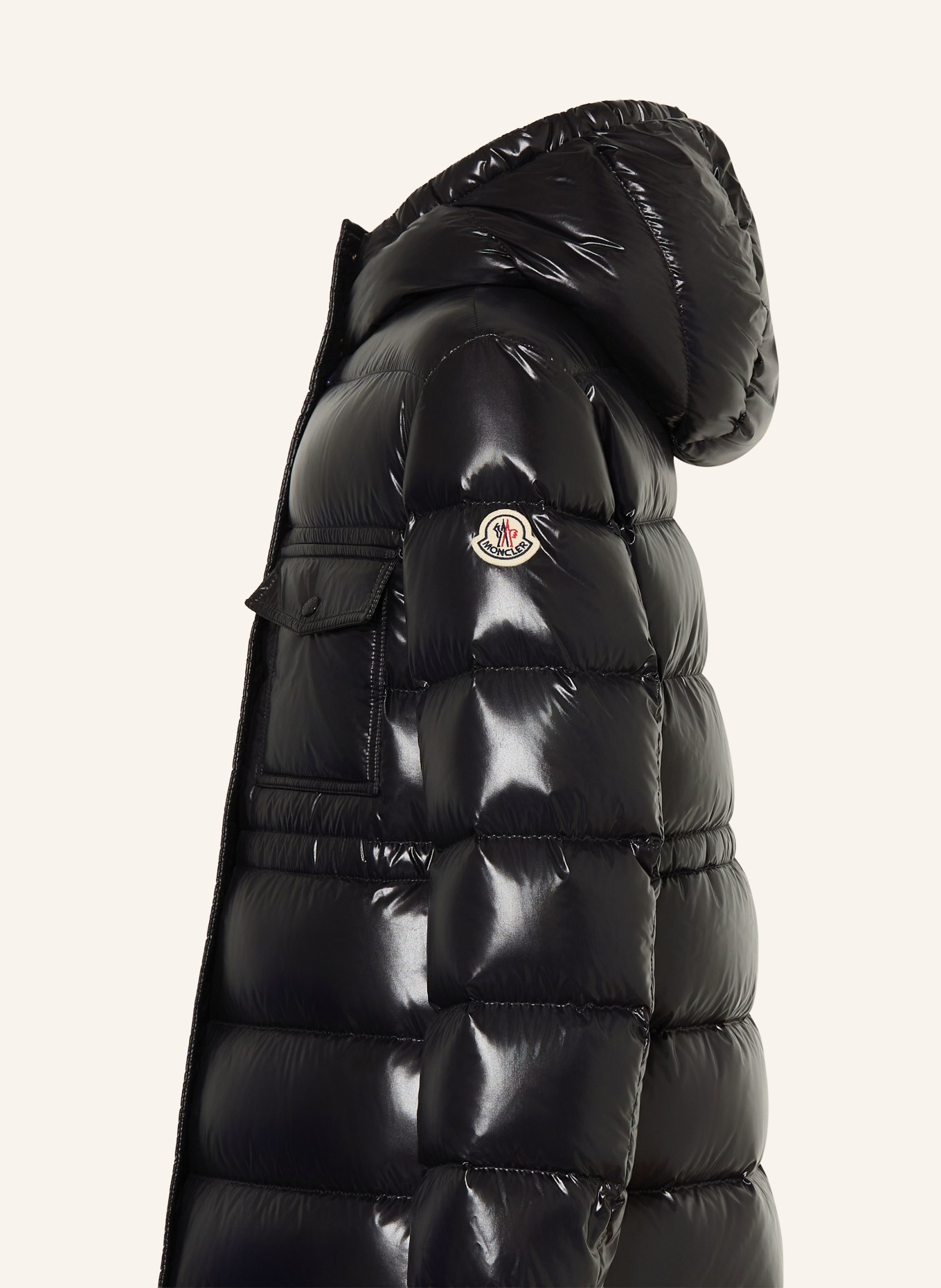 MONCLER enfant Doudoune longue DACCA: NOIR
