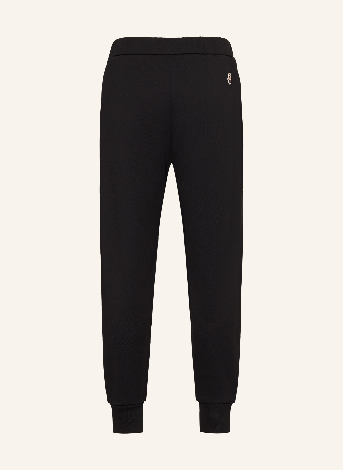 MONCLER enfant Pantalon en molleton: NOIR / BLANC