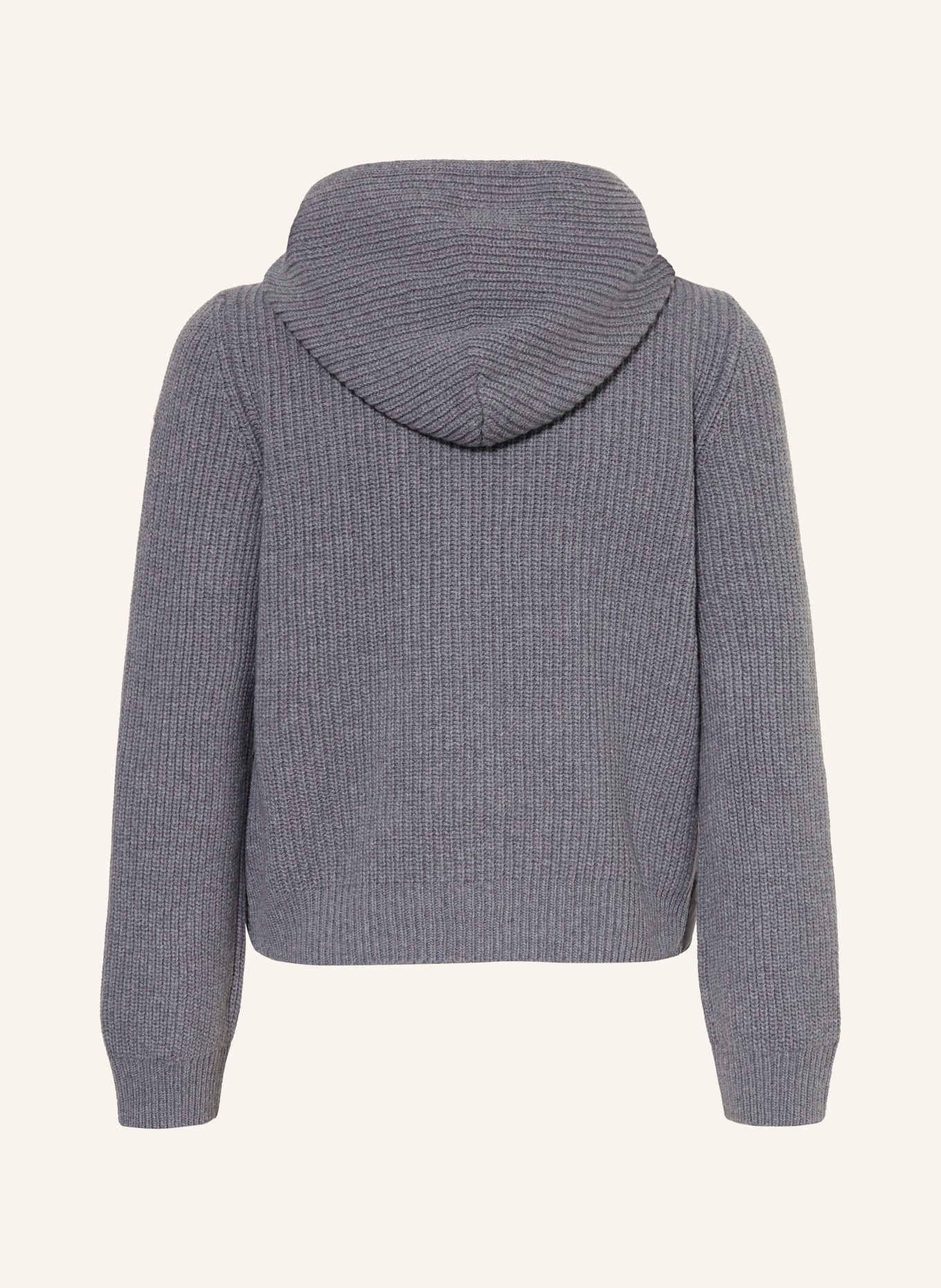 MONCLER enfant Doudoune en mélange de matières: GRIS