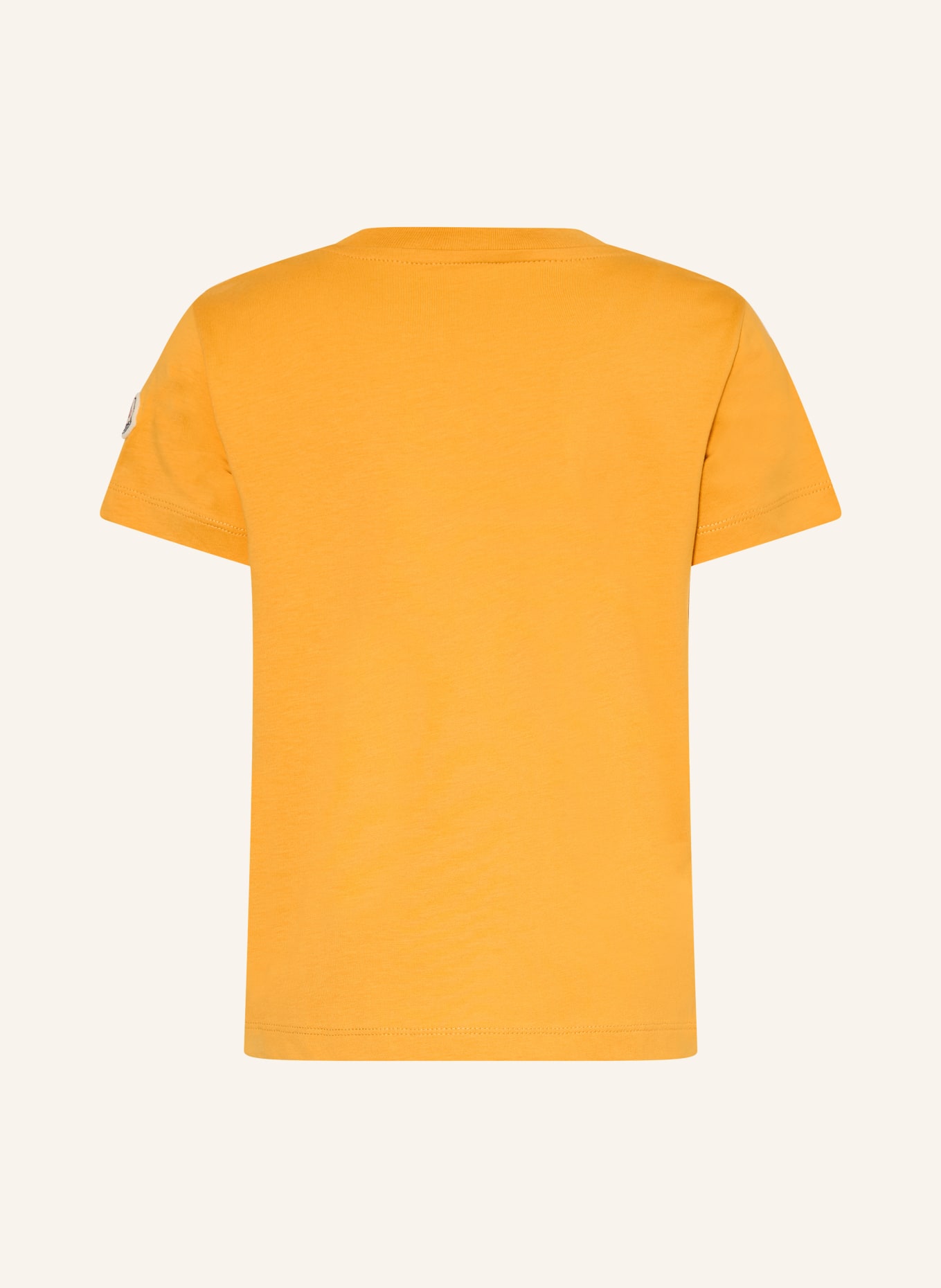 MONCLER enfant T-shirt: JAUNE FONCÉ