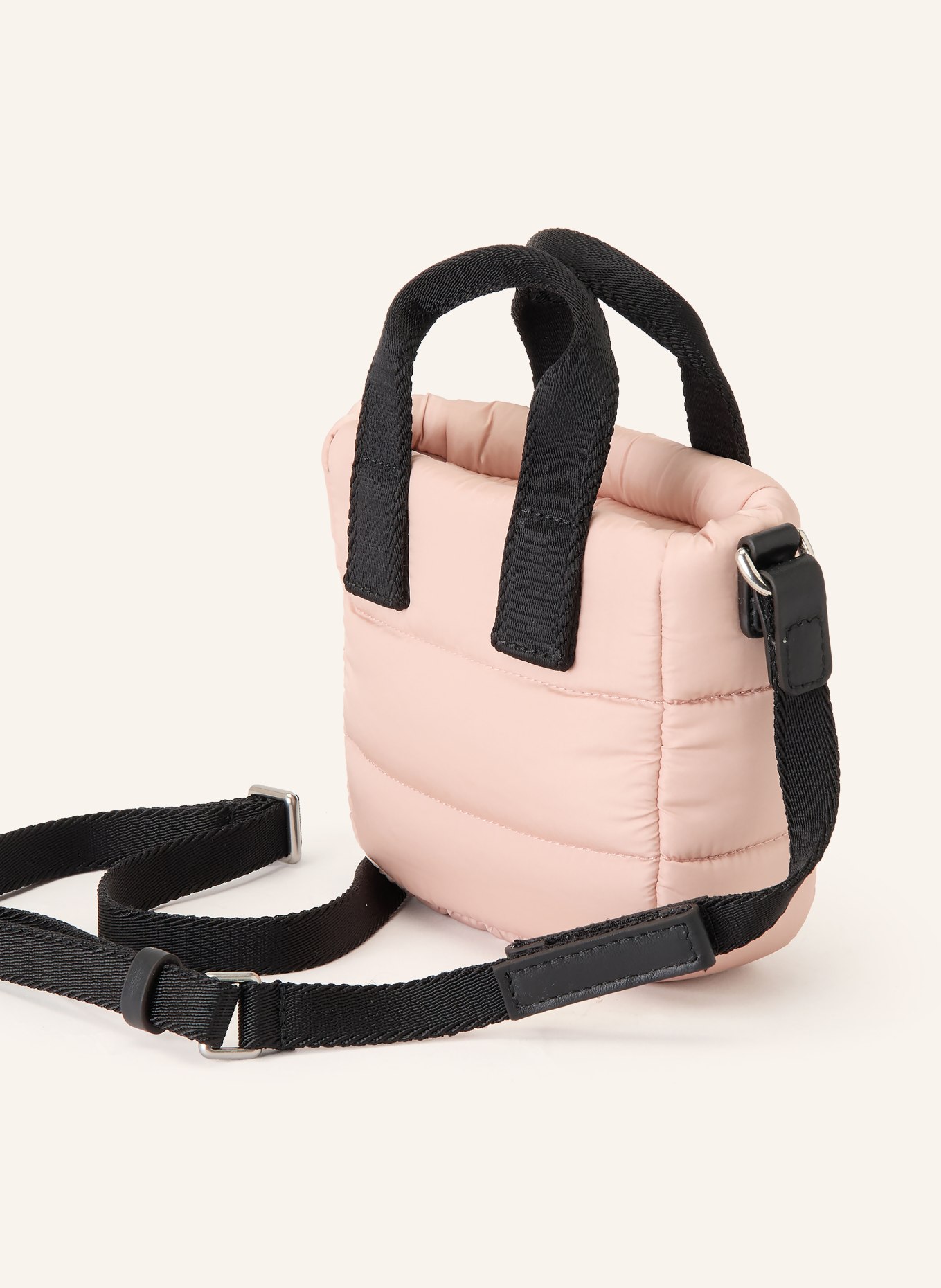 MONCLER enfant Schoudertas BABY CARADOC: LICHTORANJE / ZILVER / ZWART