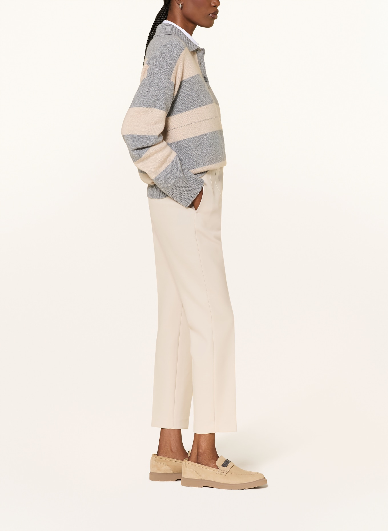 PESERICO 7/8-Hose: BEIGE