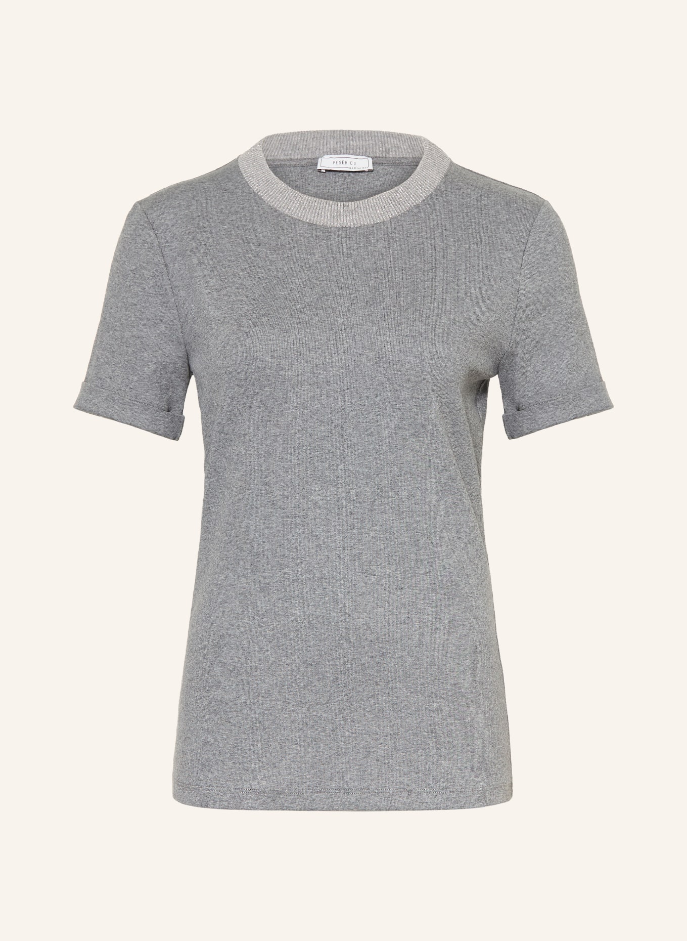 PESERICO T-shirt: GRÅ