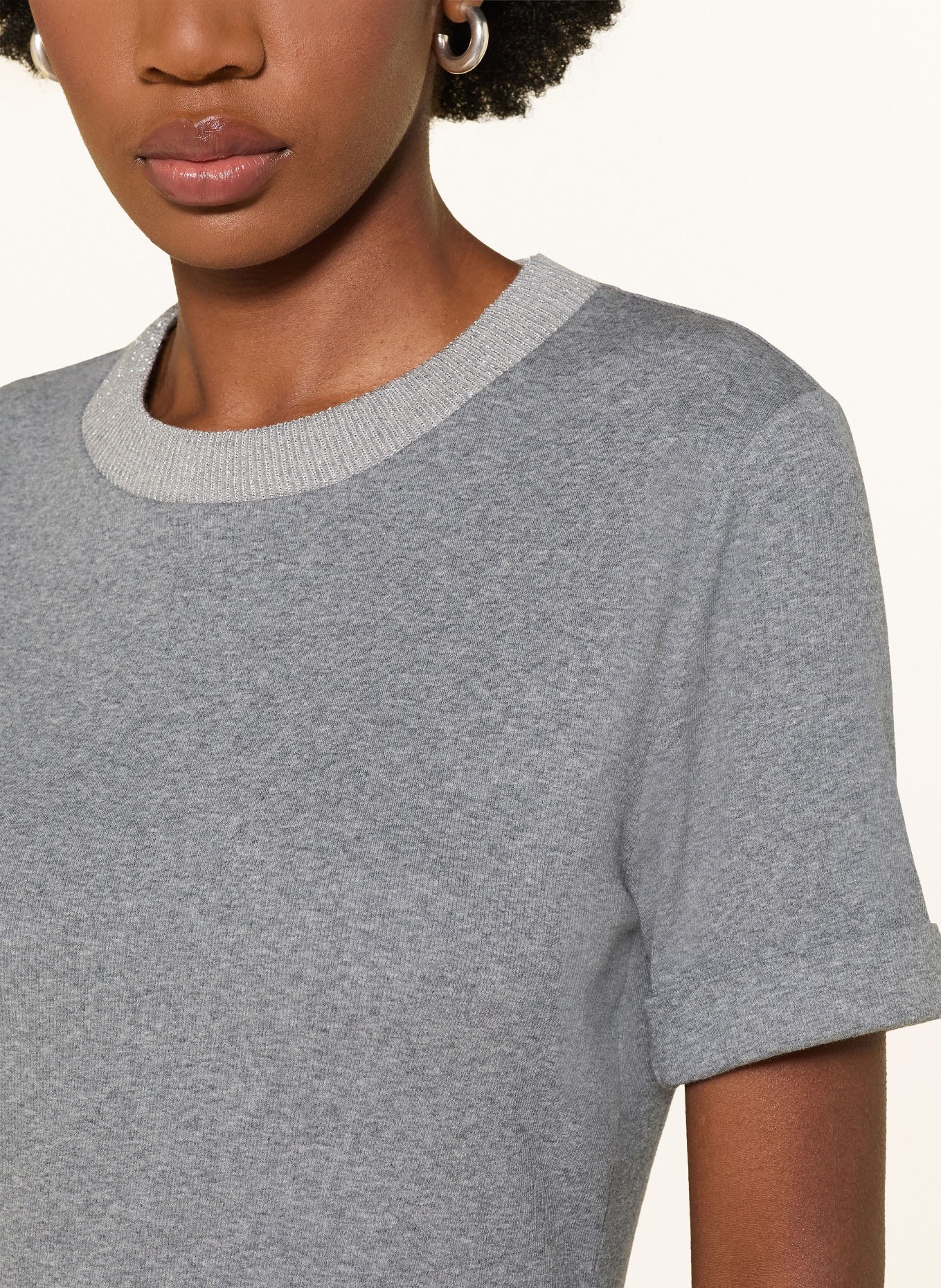 PESERICO T-shirt: GRÅ