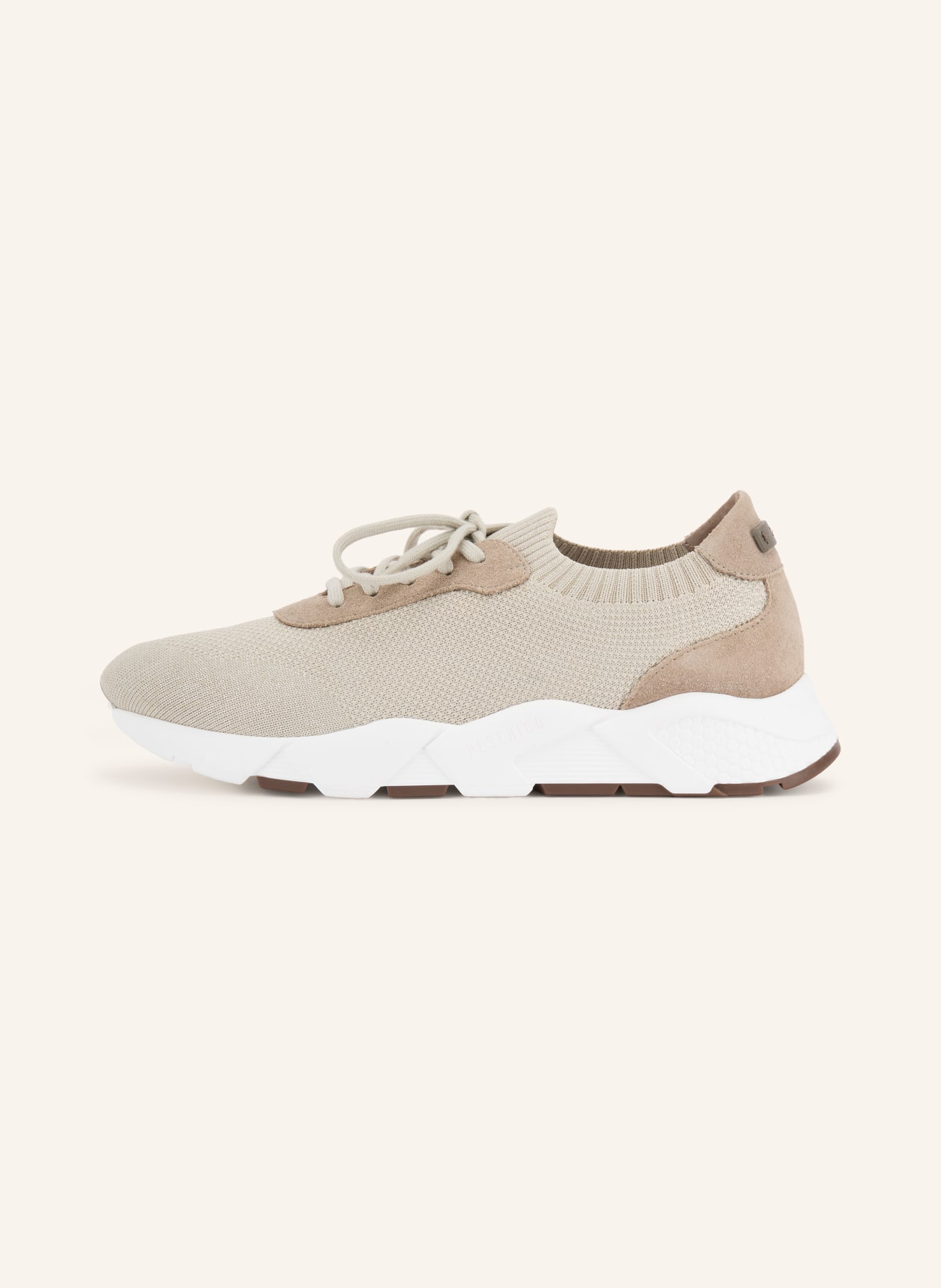 PESERICO Sneaker: SILBER / GRAU
