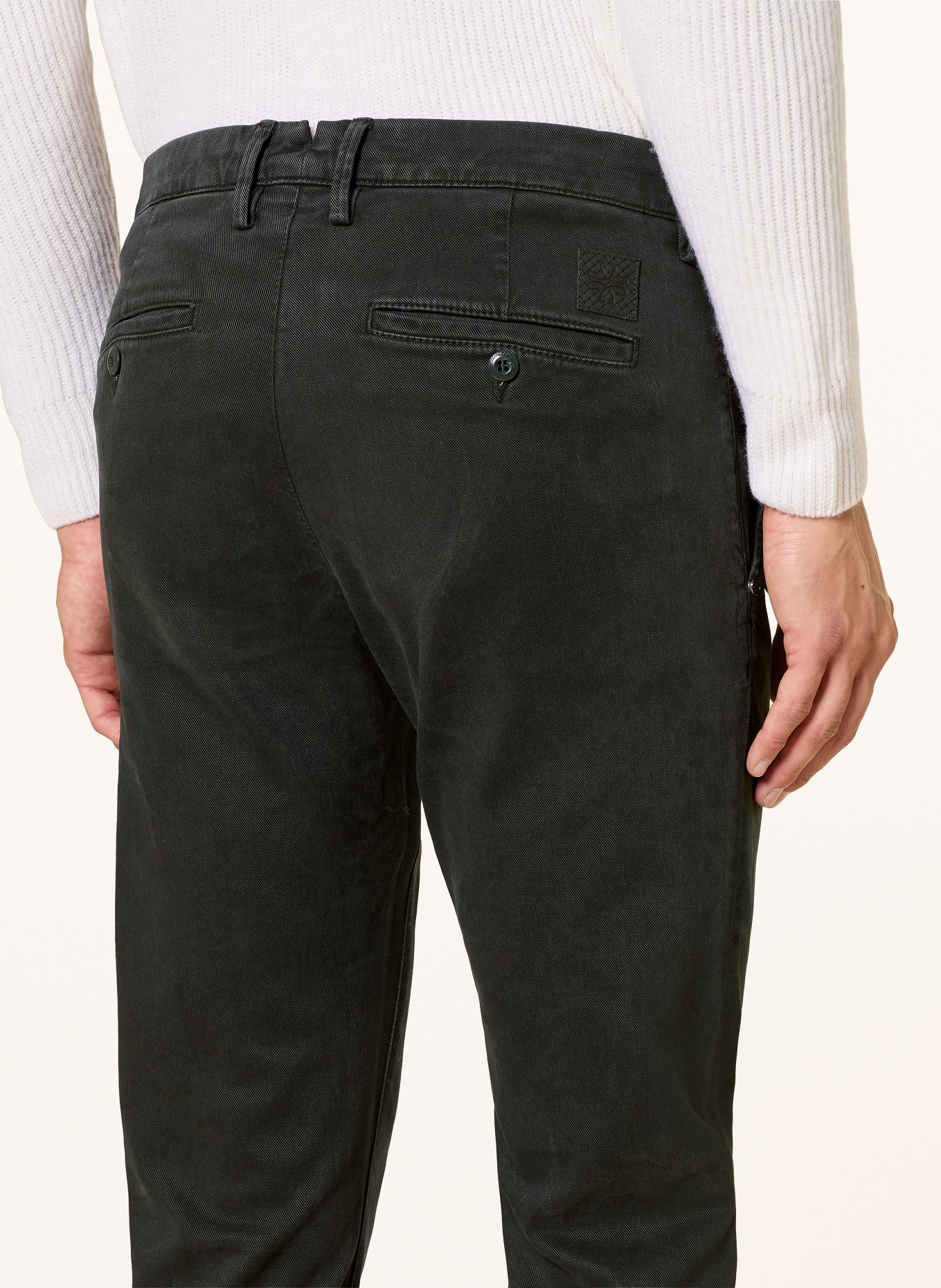 JACOB COHEN Chino BOBBY Slim Fit: DUNKELGRÜN
