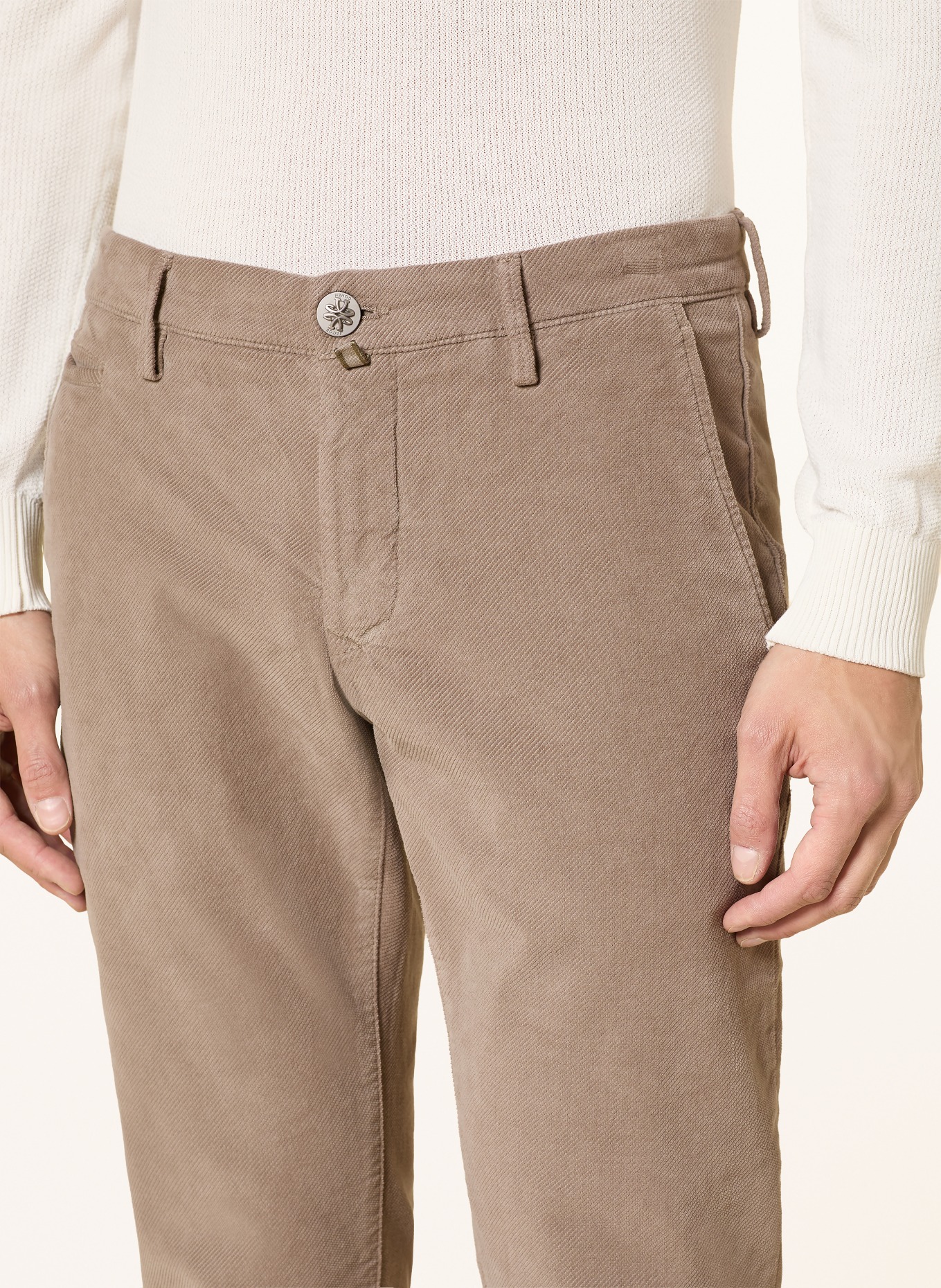 JACOB COHEN BOBBY Slim Fit Chinos: GRAY