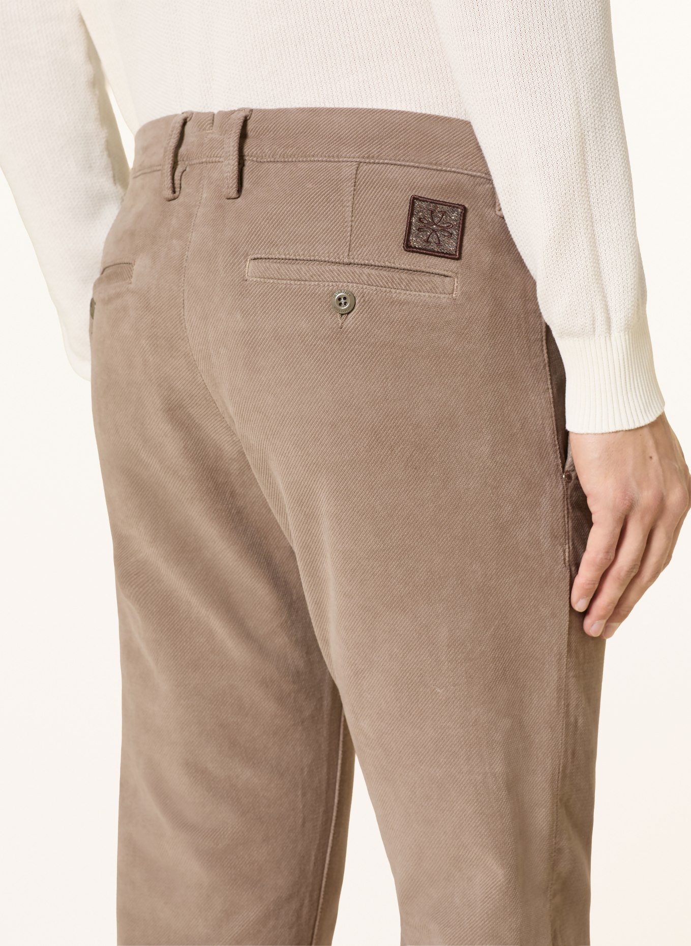 JACOB COHEN BOBBY Slim Fit Chinos: GRAY
