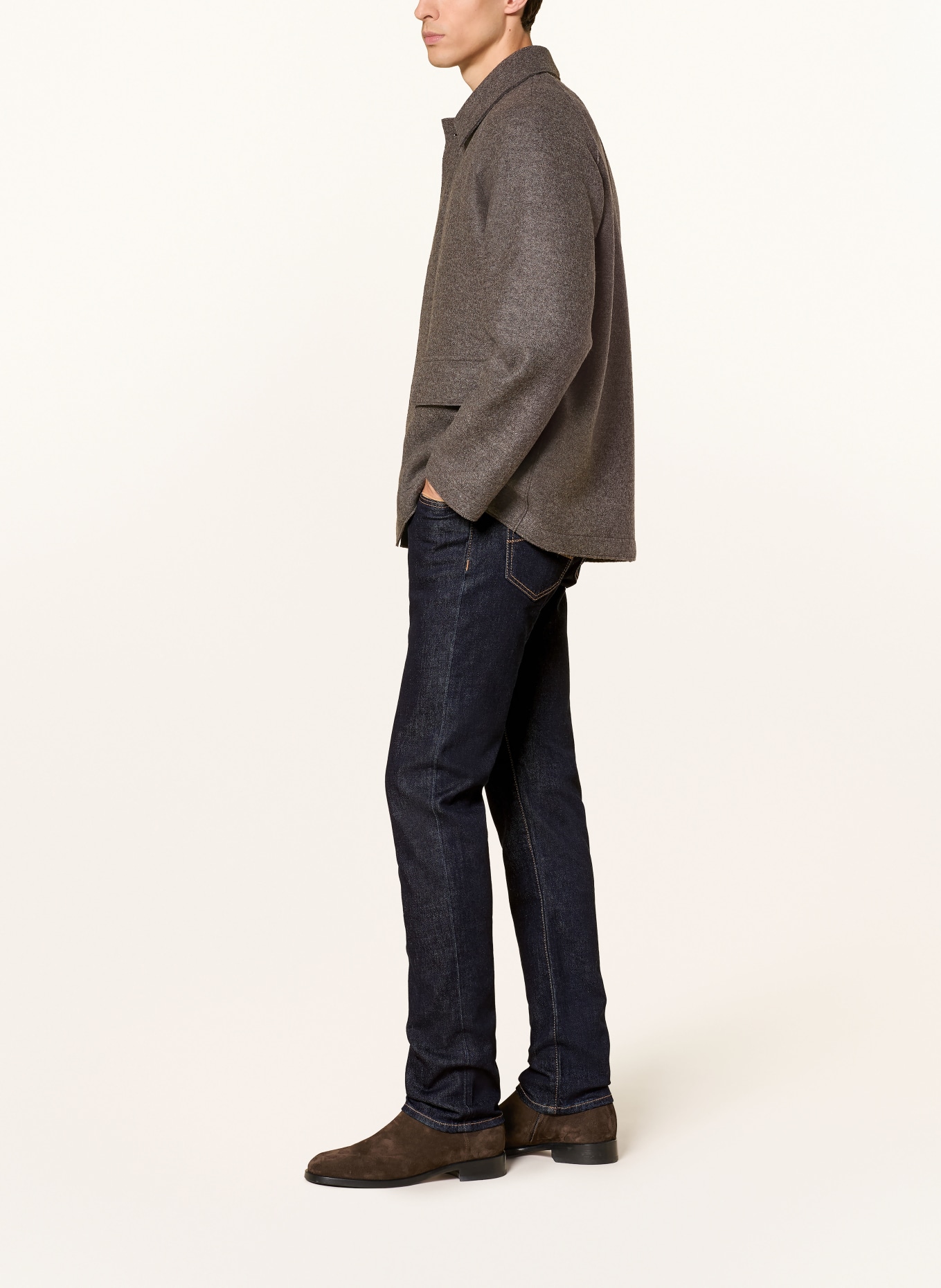 JACOB COHEN BARD Slim Fit Jeans: 100D DARK BLUE