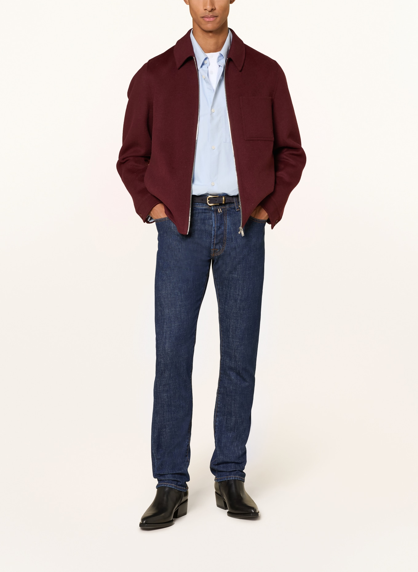 JACOB COHEN Džíny BARD Slim Fit: 100D DARK BLUE