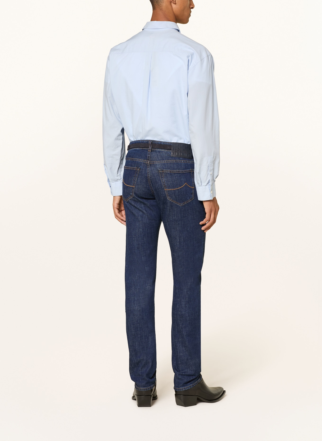 JACOB COHEN Džíny BARD Slim Fit: 100D DARK BLUE