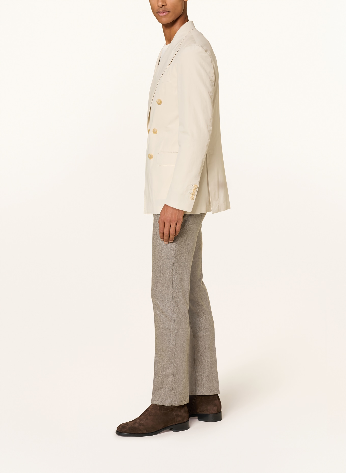 JACOB COHEN Broek BARD Slim Fit: BEIGE