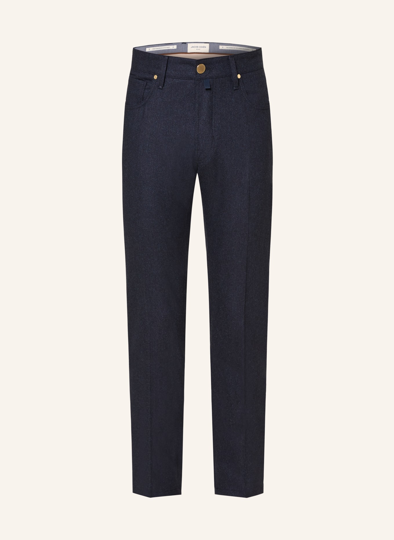 JACOB COHEN Broek BARD Slim Fit: DONKERBLAUW