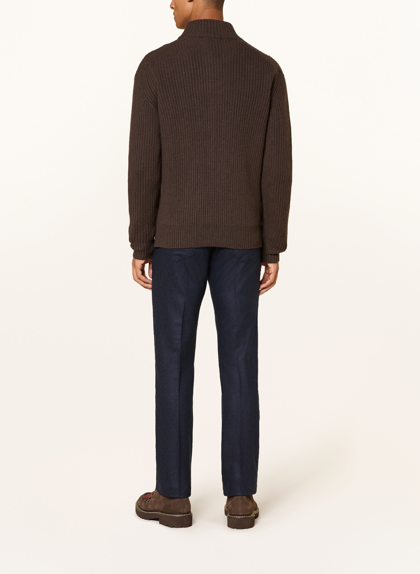 JACOB COHEN Broek BARD Slim Fit: DONKERBLAUW