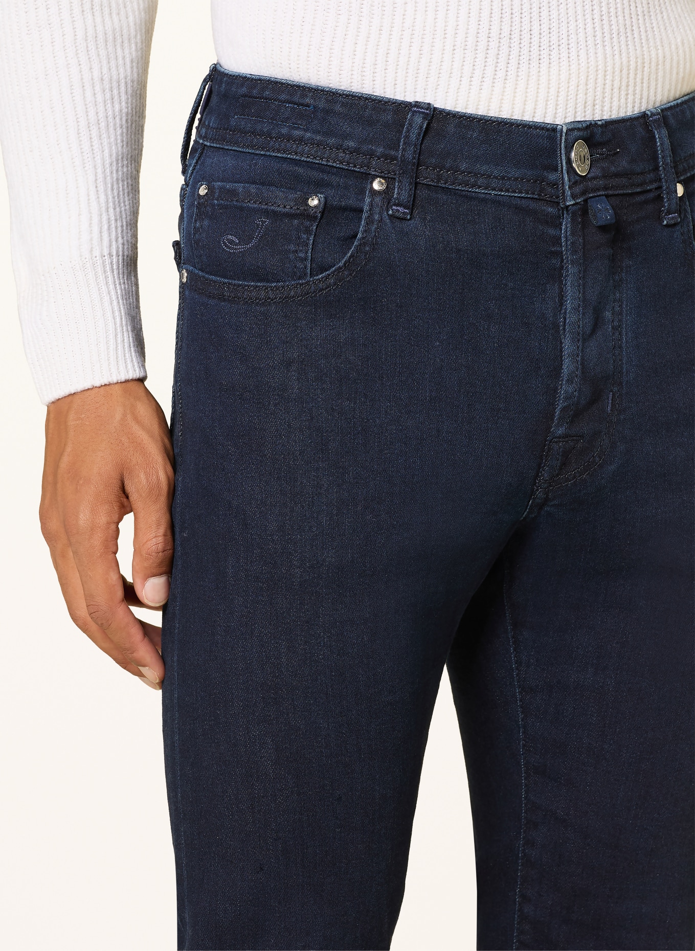 JACOB COHEN Džíny BARD Slim Fit: 100D DARK BLUE