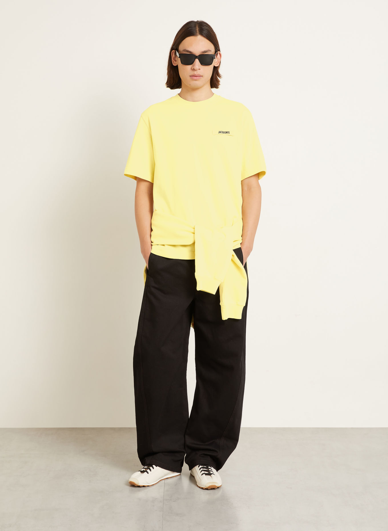 JACQUEMUS T-shirt LE TSHIRT GROS GRAIN: JAUNE