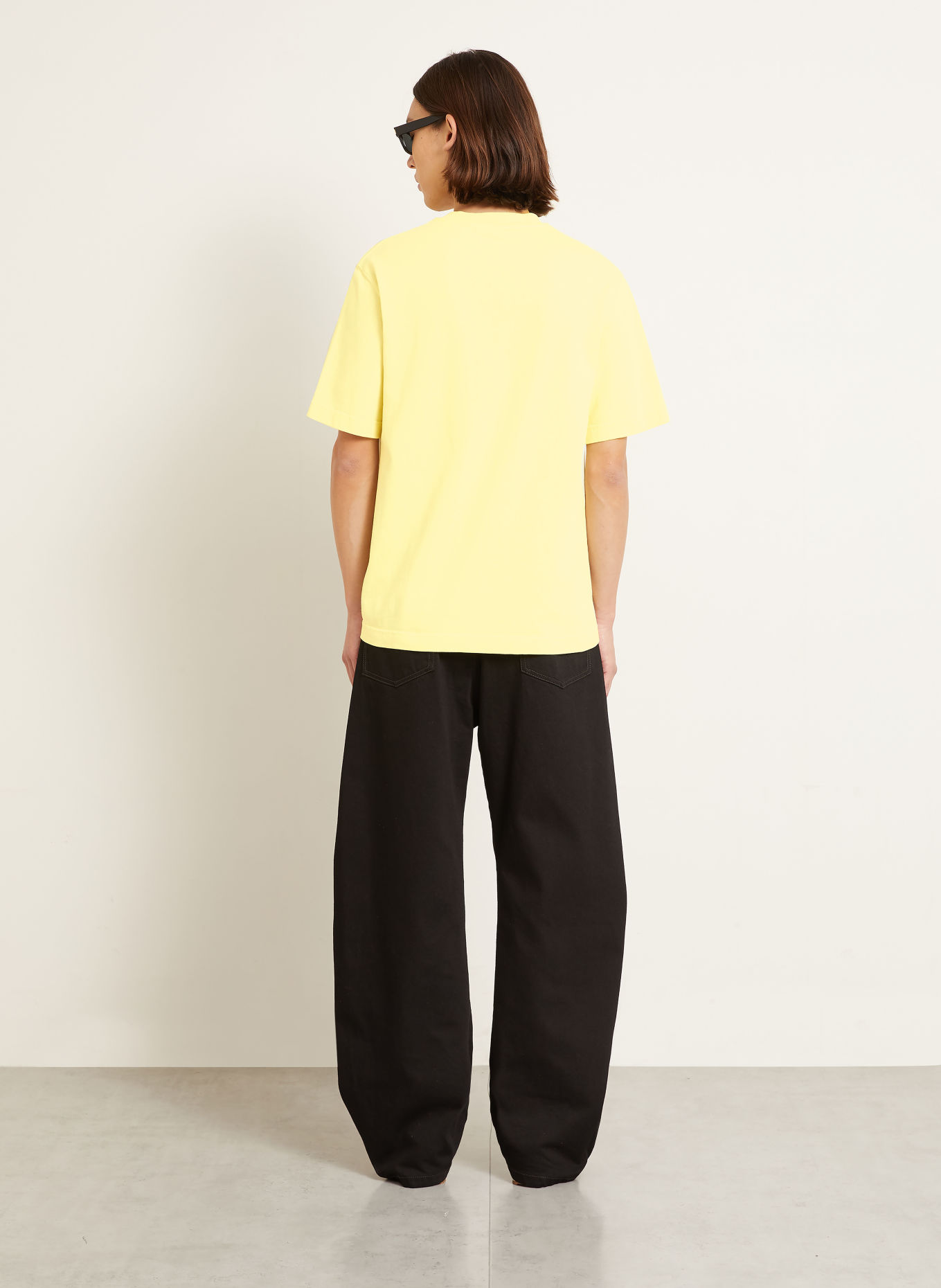 JACQUEMUS T-shirt LE TSHIRT GROS GRAIN: JAUNE