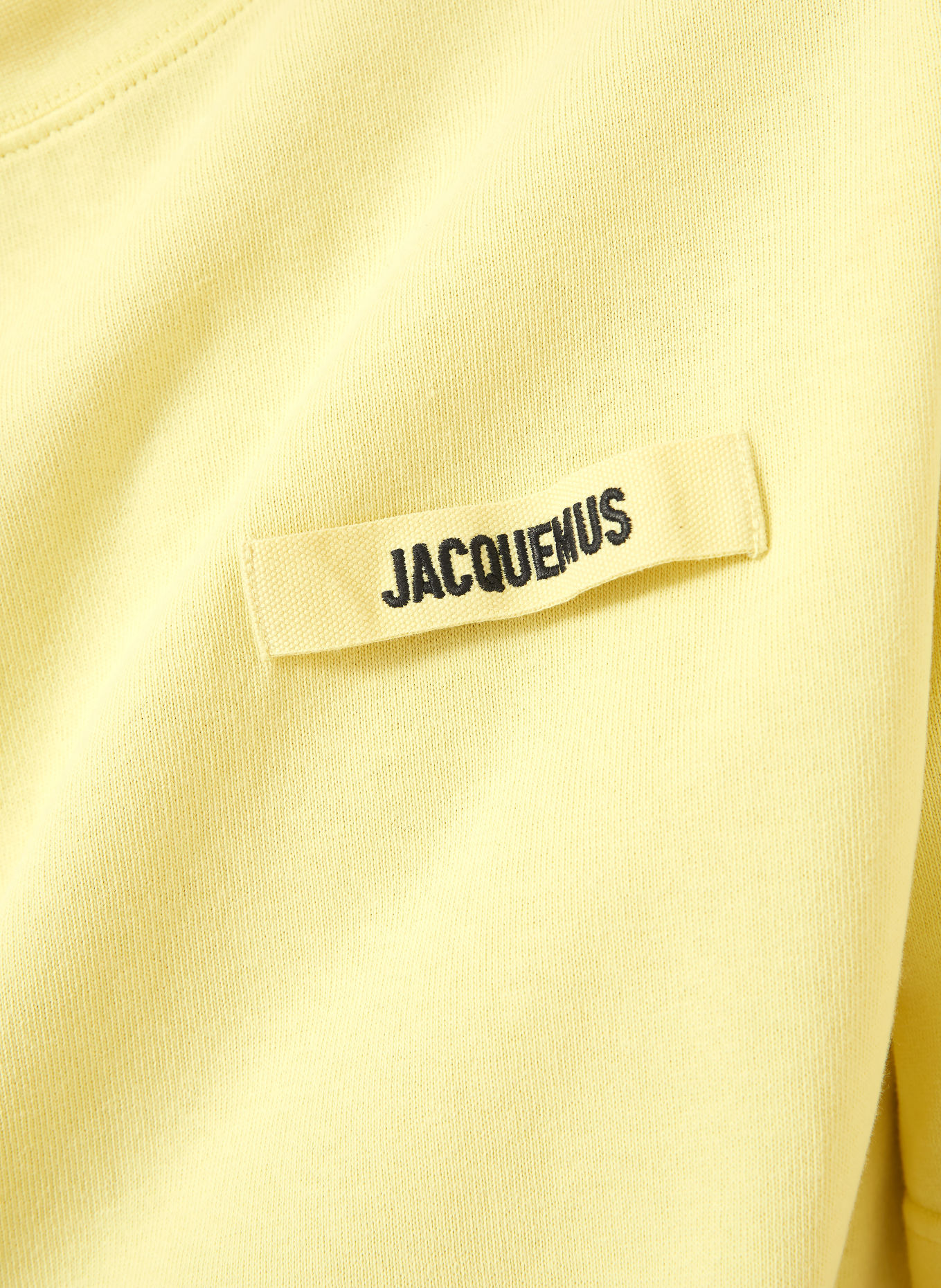 JACQUEMUS T-shirt LE TSHIRT GROS GRAIN: JAUNE