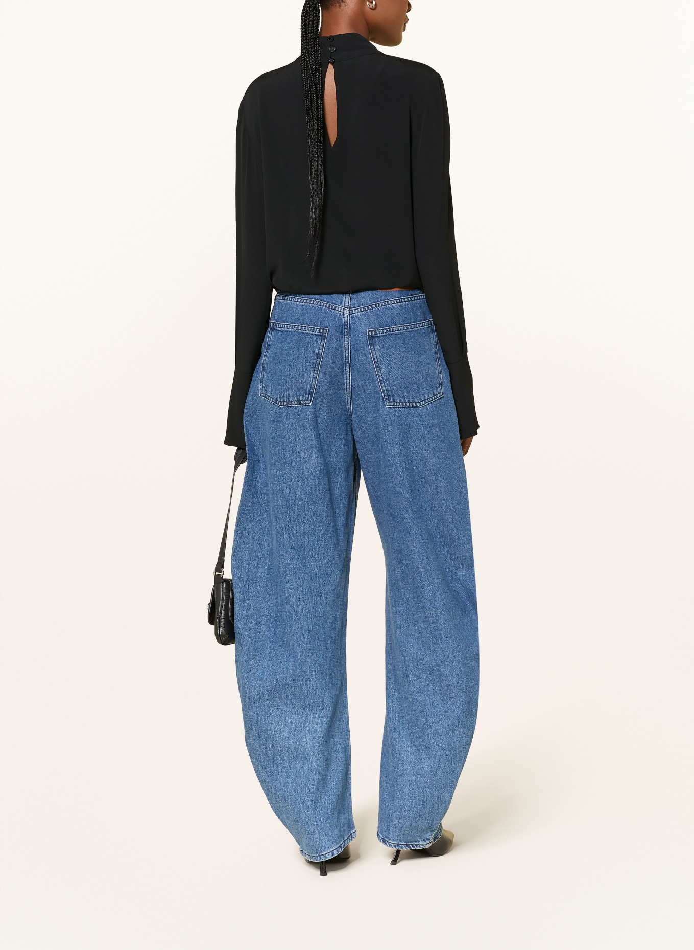 PATRIZIA PEPE Shirt blouse: BLACK
