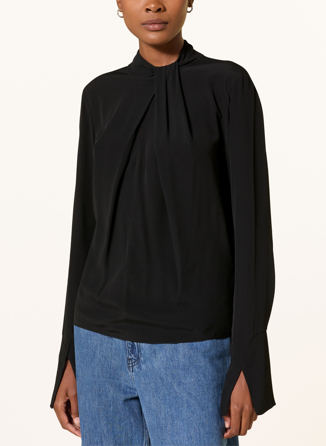 PATRIZIA PEPE Shirt blouse: BLACK