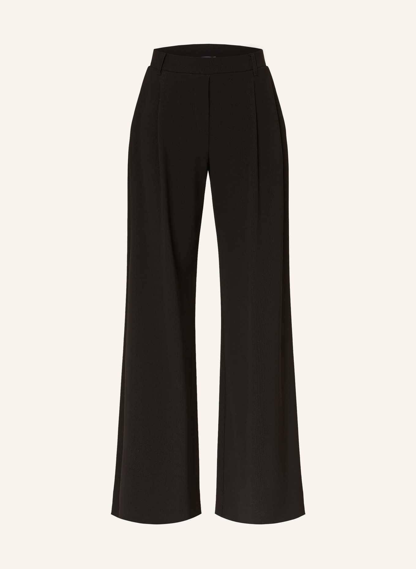 PATRIZIA PEPE Wide-leg trousers: BLACK