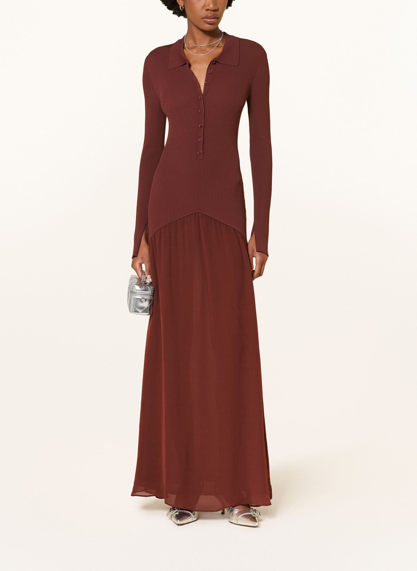 PATRIZIA PEPE Dress: BROWN