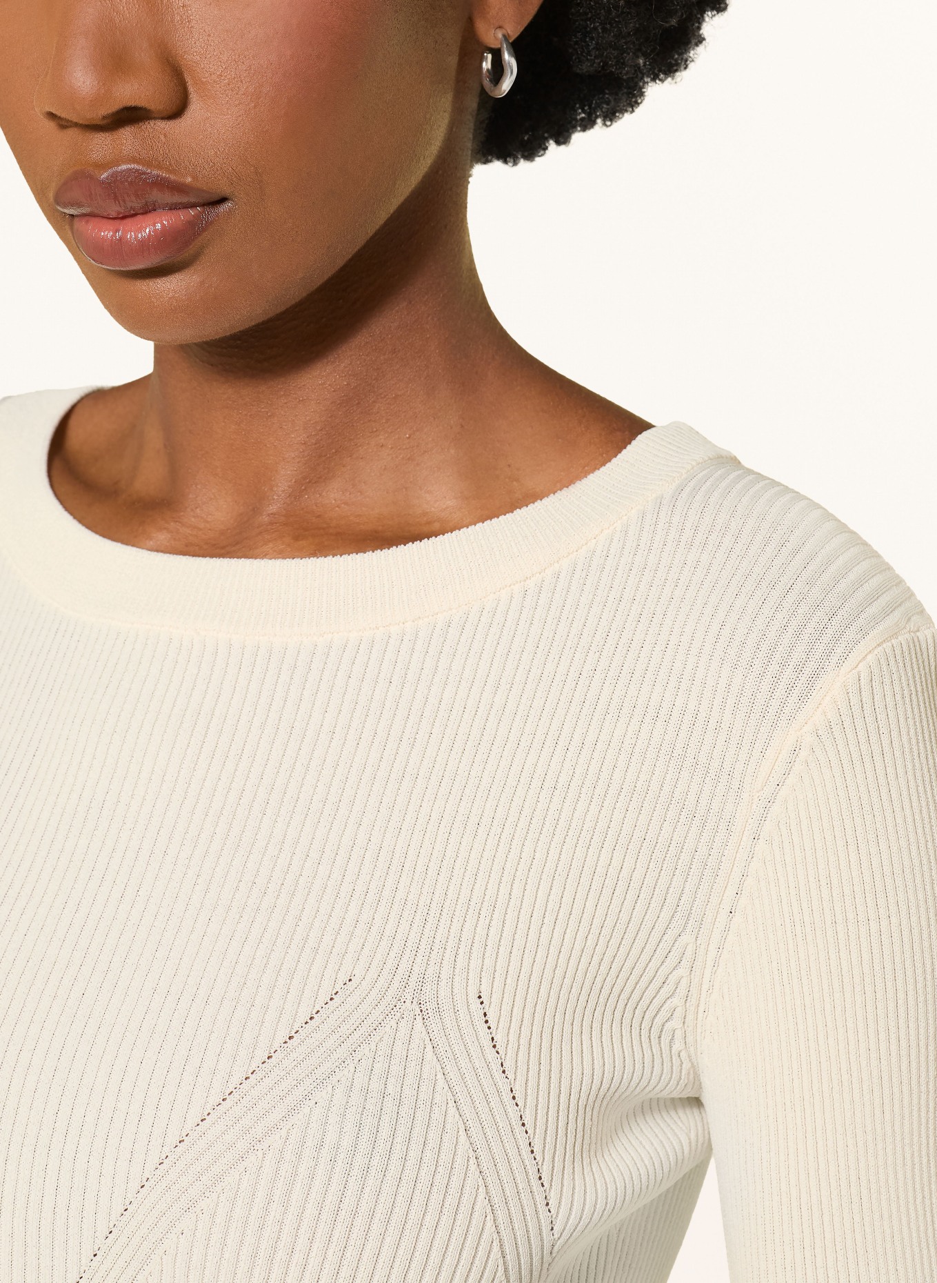 PATRIZIA PEPE Longsleeve: CRÈME