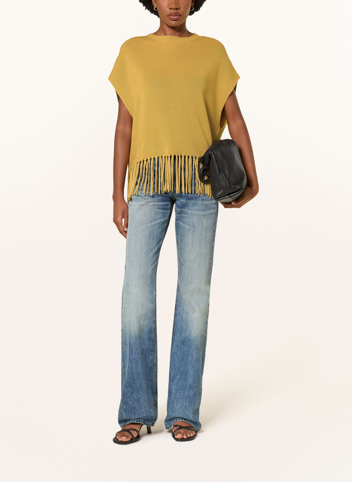 PATRIZIA PEPE Poncho: CAMEL