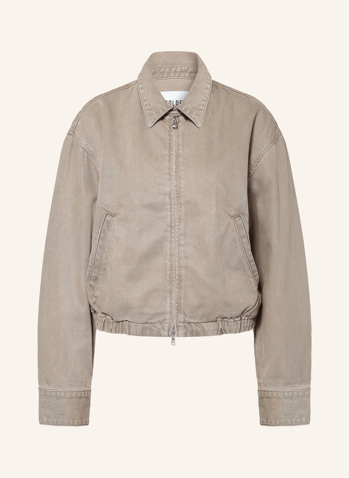 AGOLDE Spijkerjasje NILE: trail md grey brown