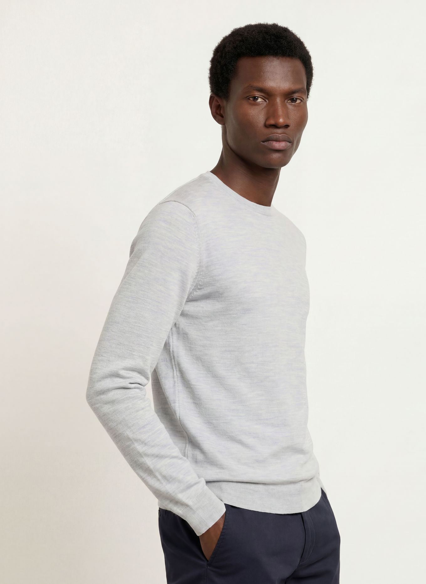 PAUL Sweater: LIGHT GRAY