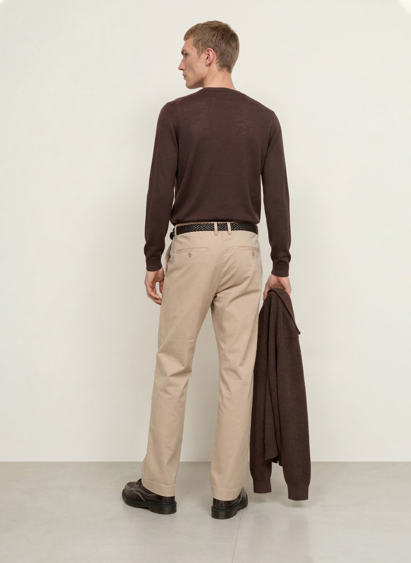 PAUL Pullover: DUNKELBRAUN