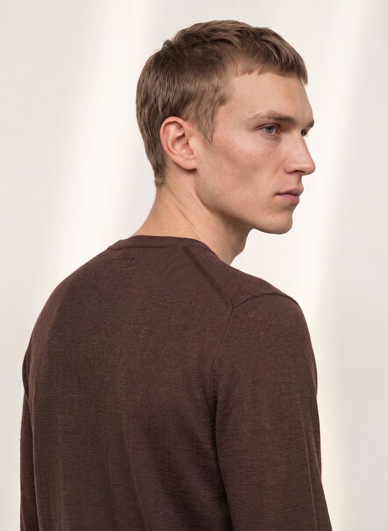 PAUL Pullover: DUNKELBRAUN