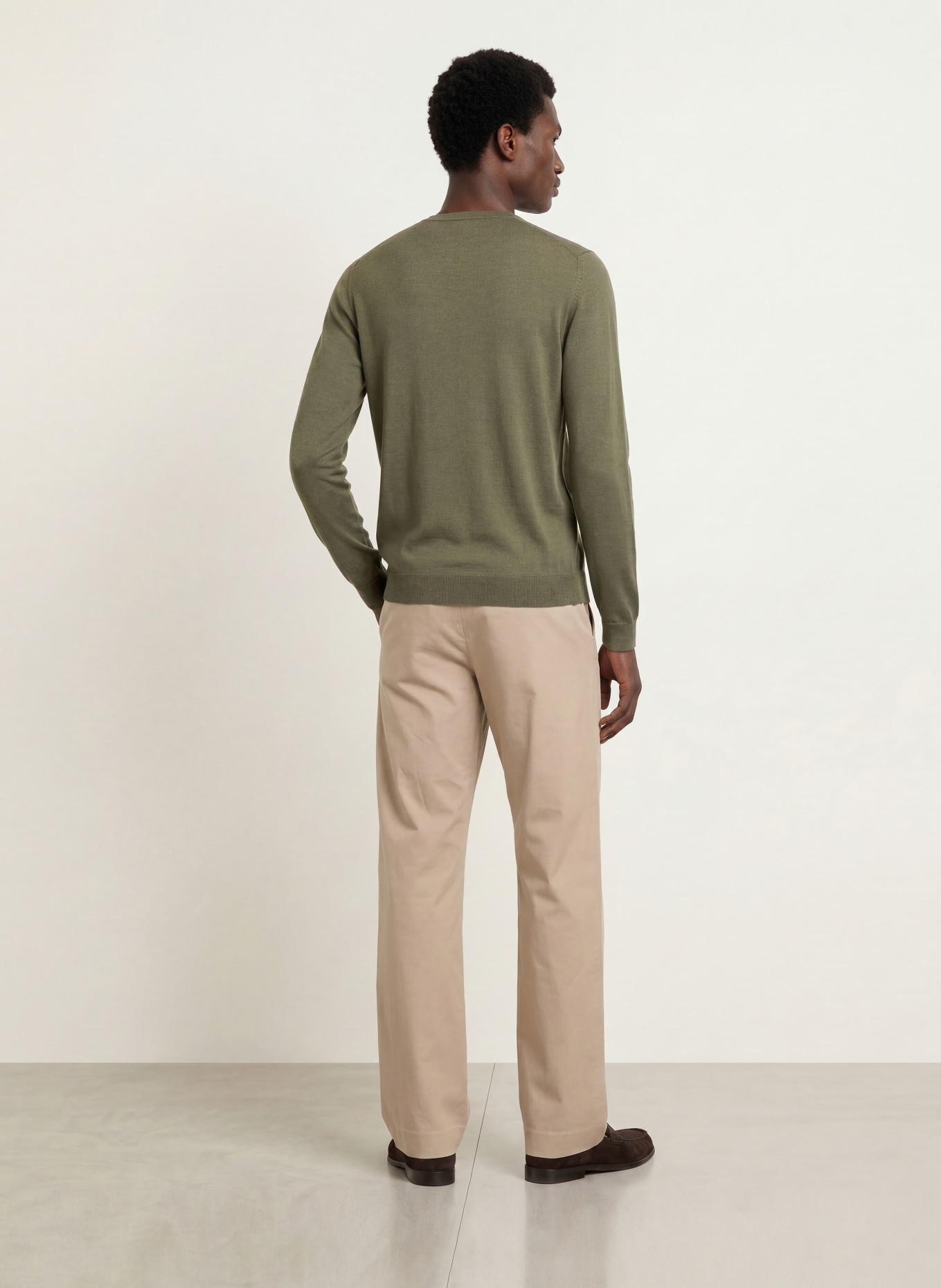 PAUL Sweater: OLIVE