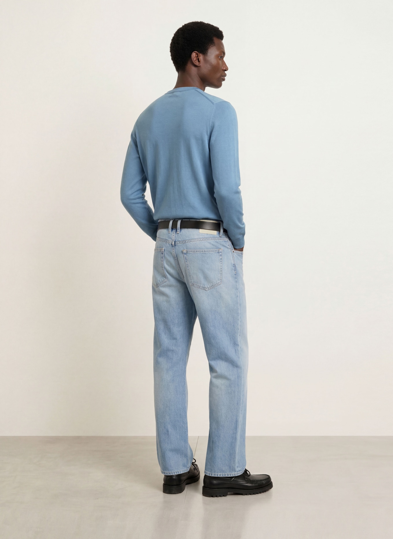 PAUL Pullover: BLAUGRAU