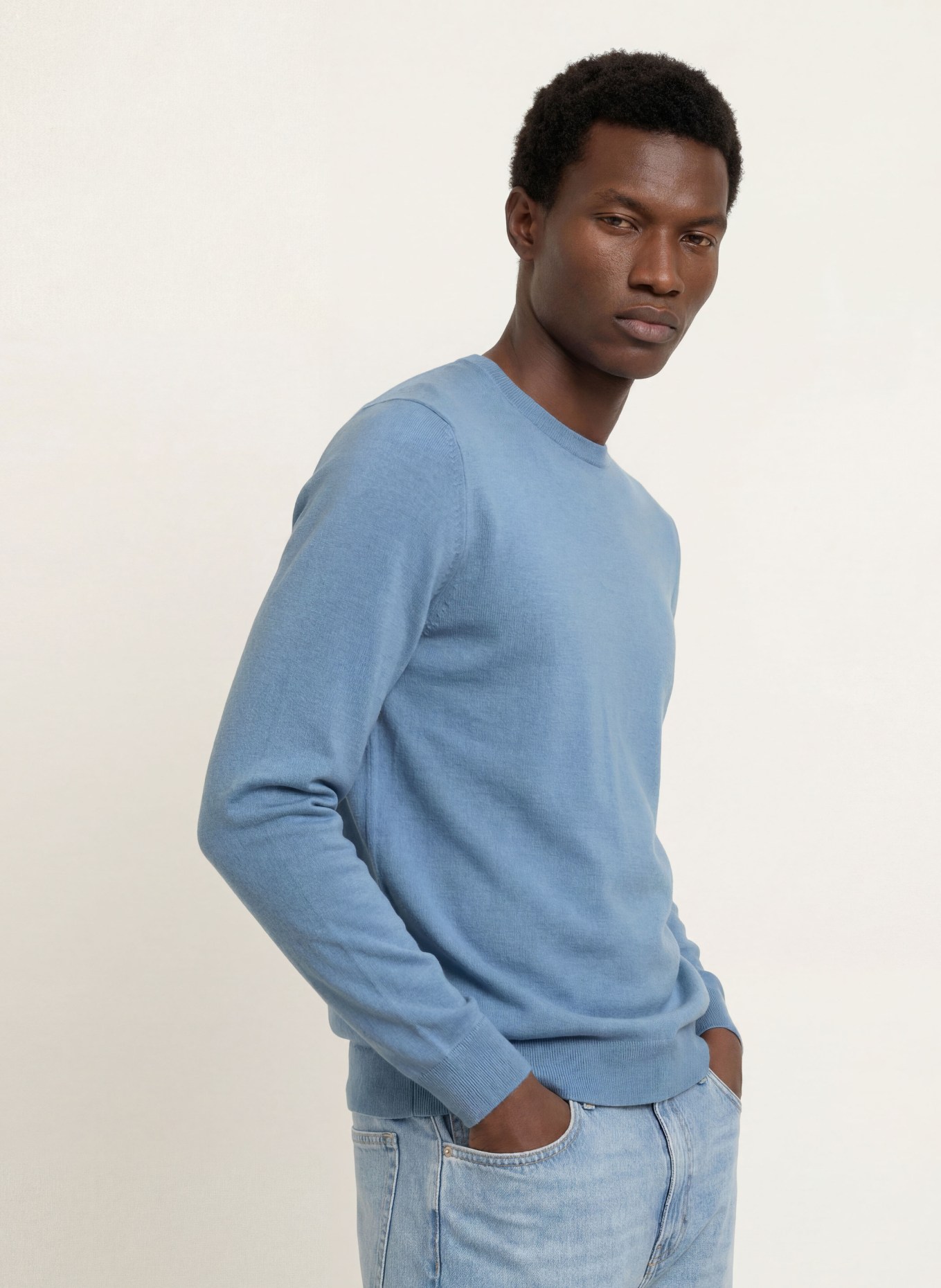PAUL Pullover: BLAUGRAU