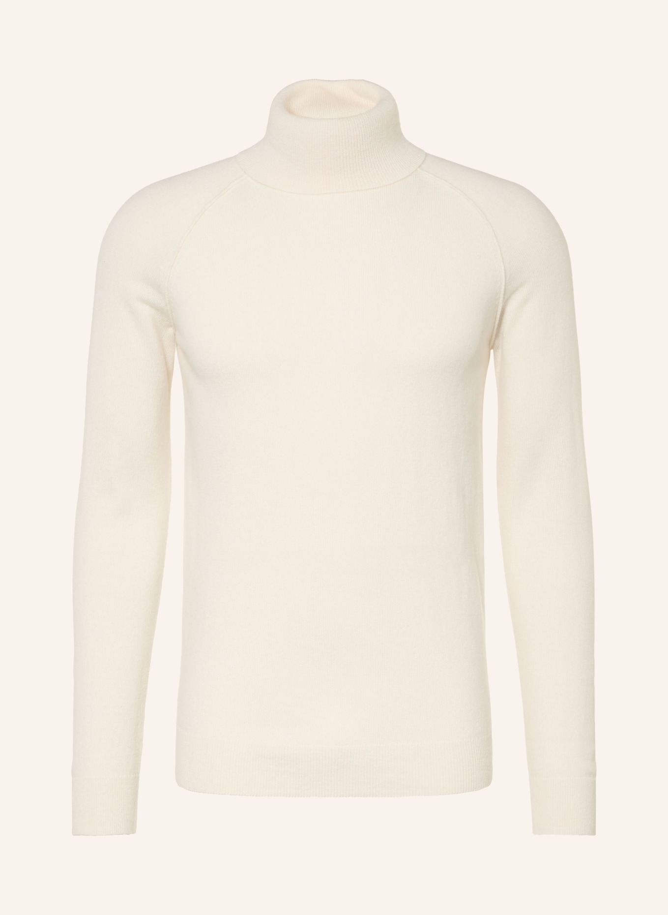 PAUL Rollkragenpullover aus Cashmere: WEISS
