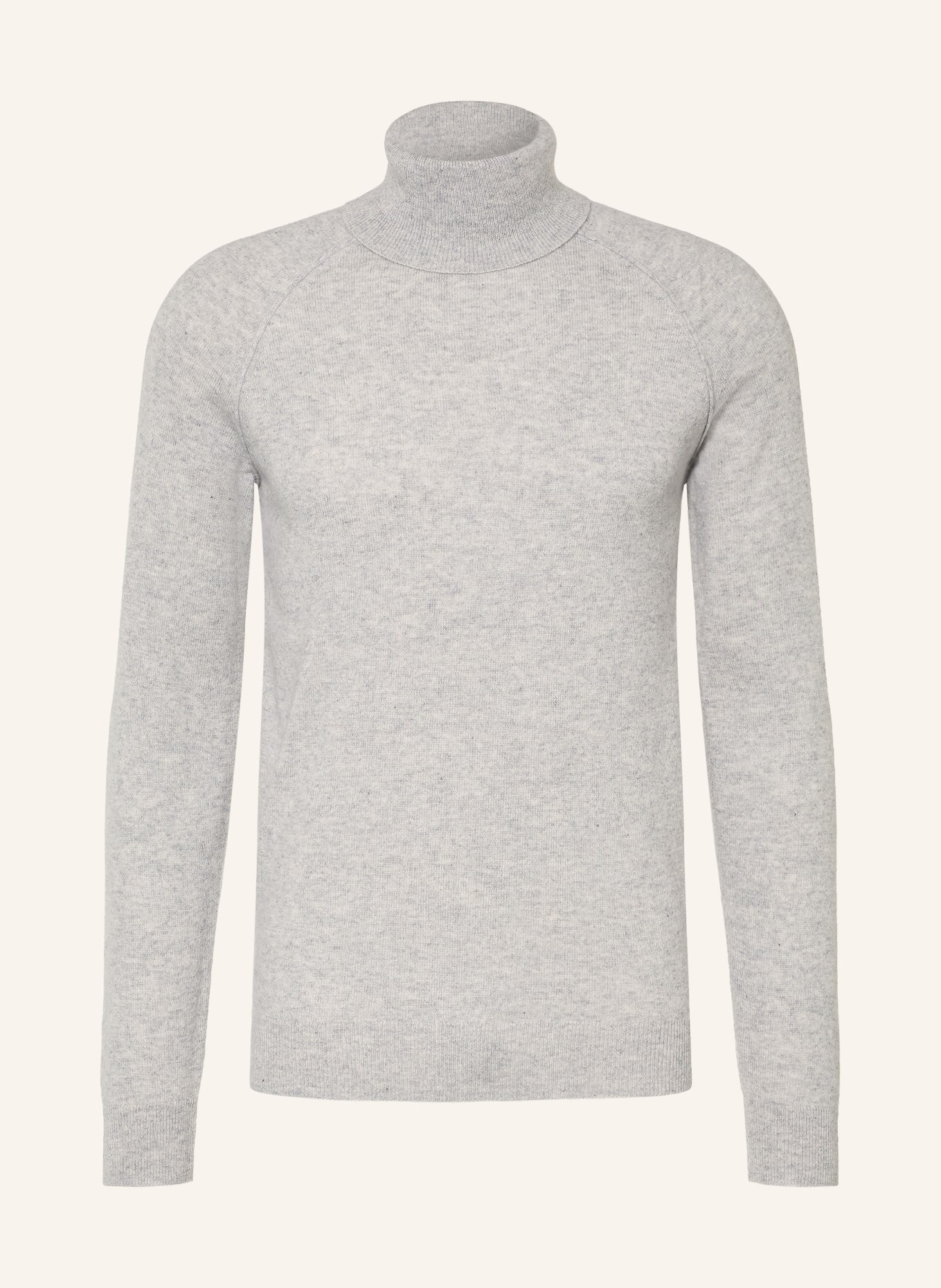 PAUL Rollkragenpullover aus Cashmere: HELLGRAU