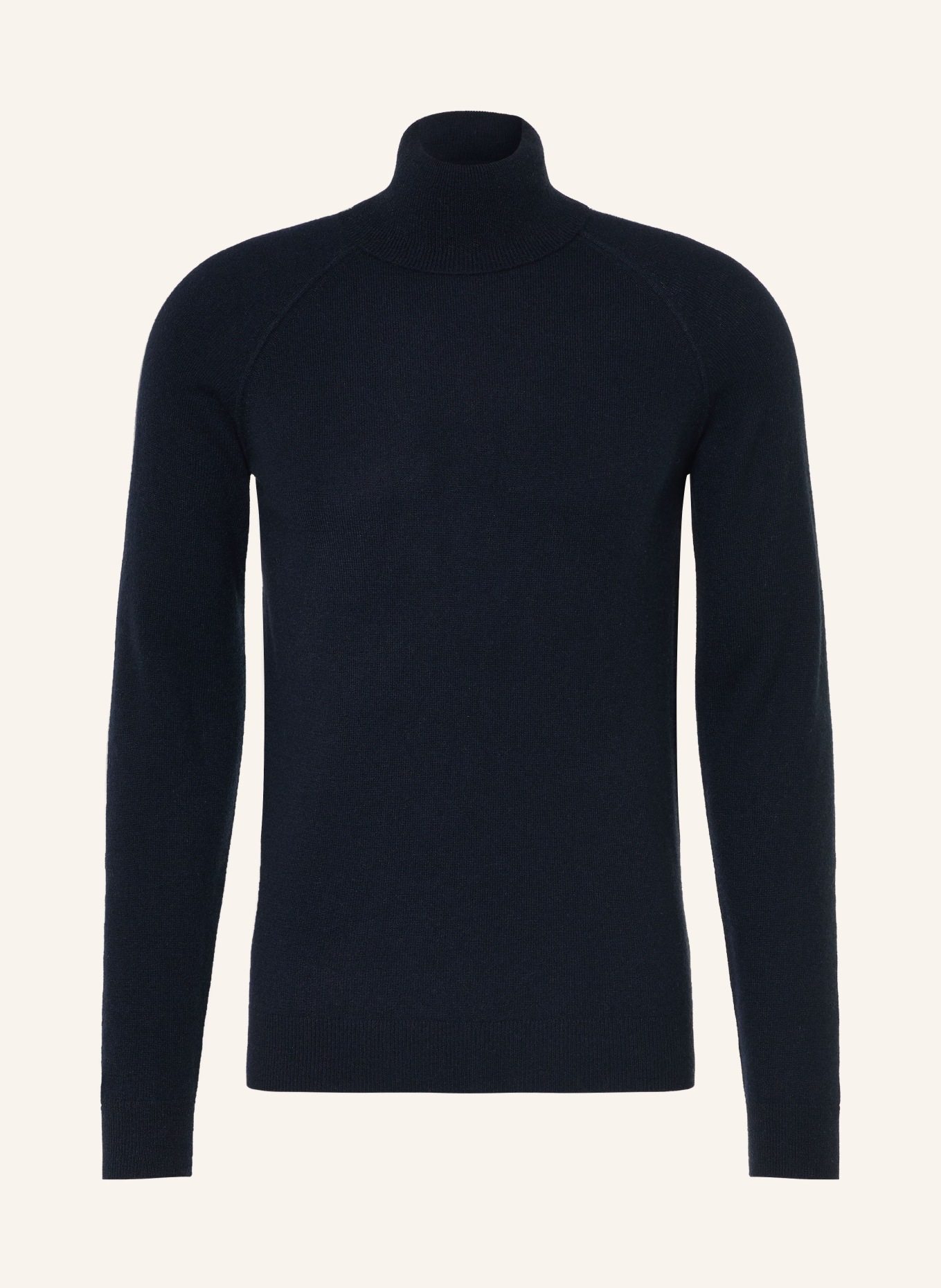 PAUL Cashmere turtleneck sweater: DARK BLUE