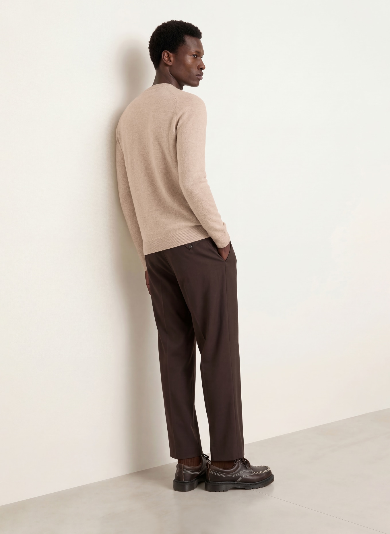 PAUL Cashmere Sweater: BEIGE