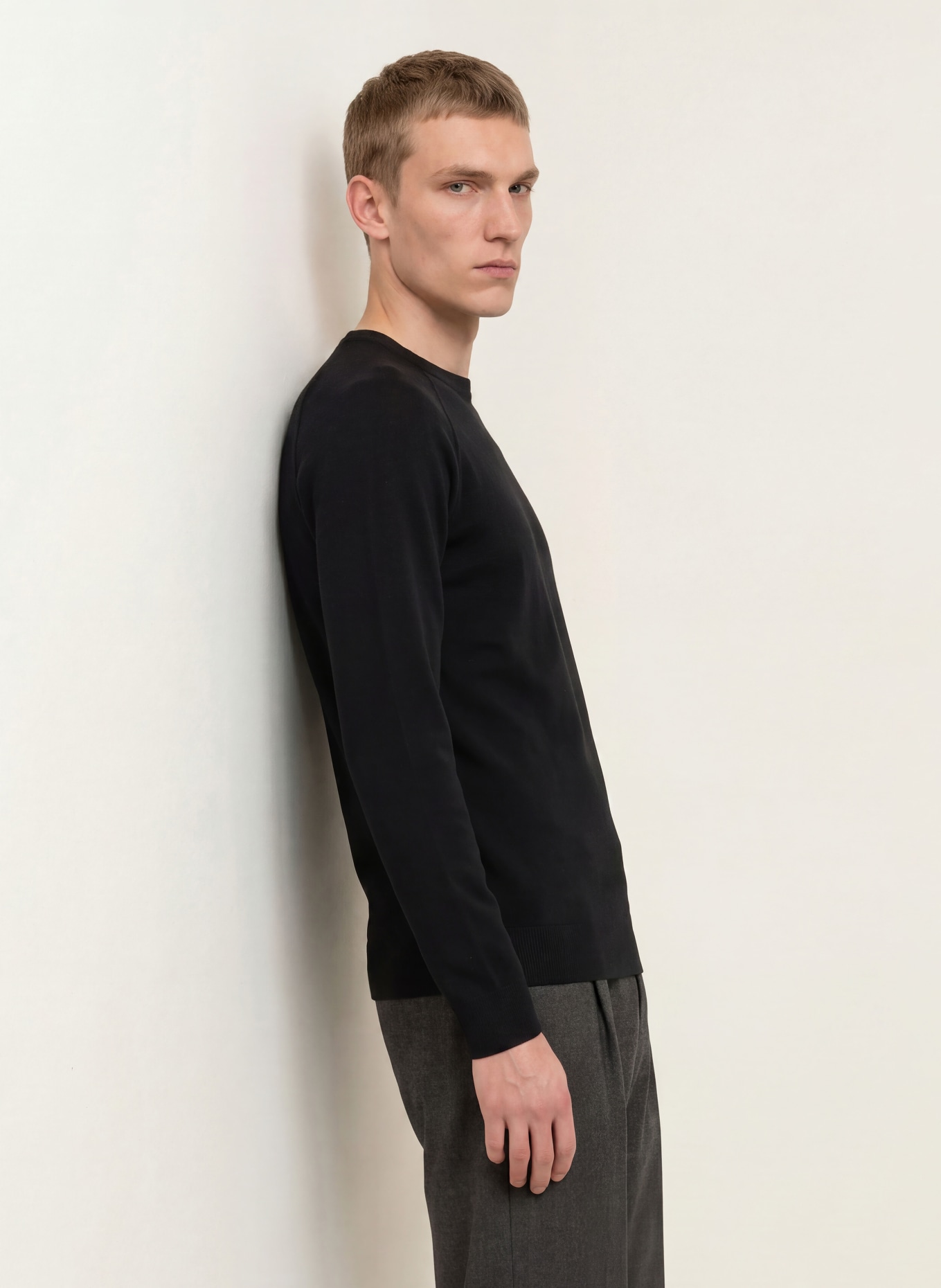 PAUL Cashmere Sweater: BLACK